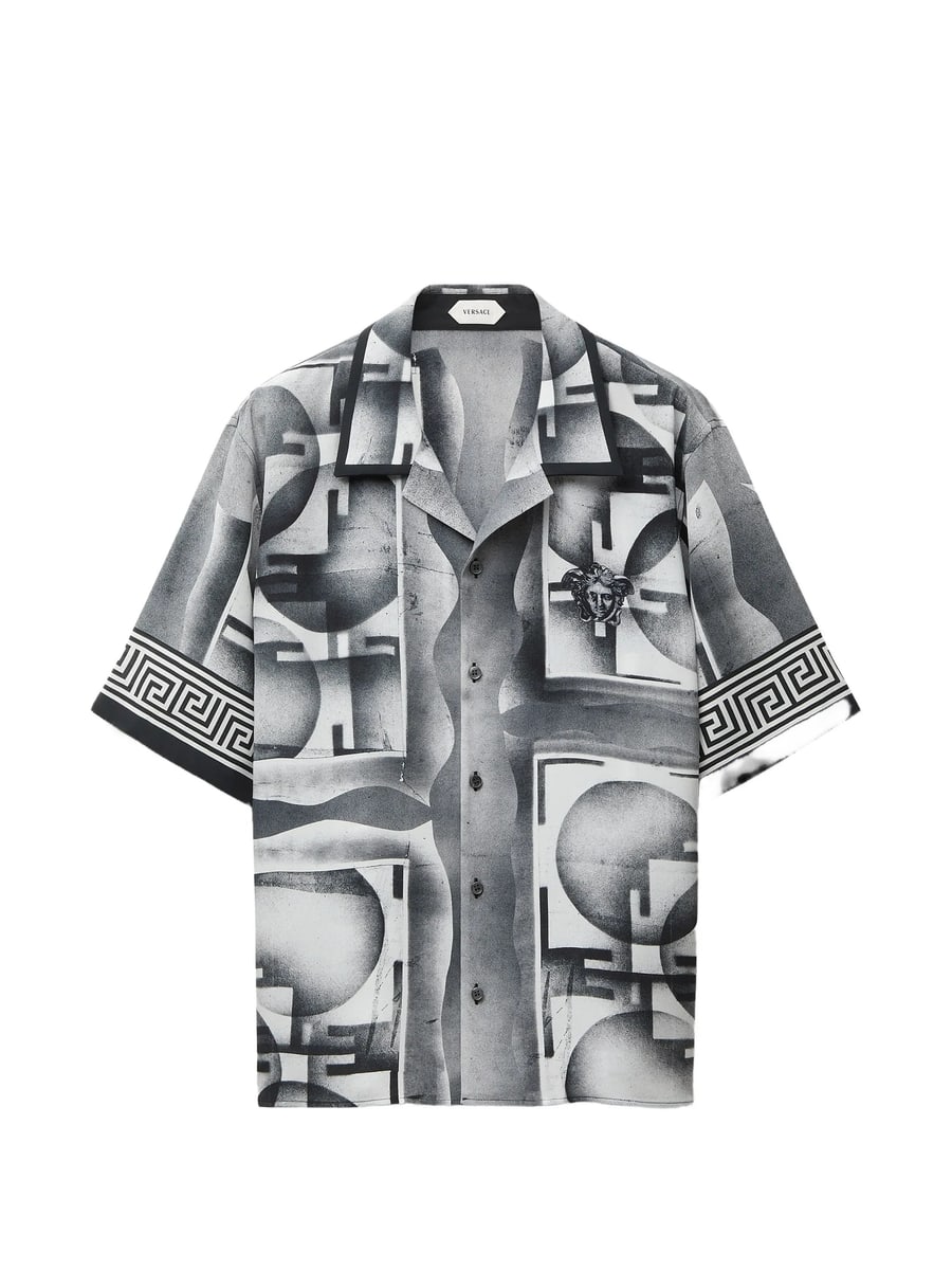 Versace Versace Greca-print Shirt
