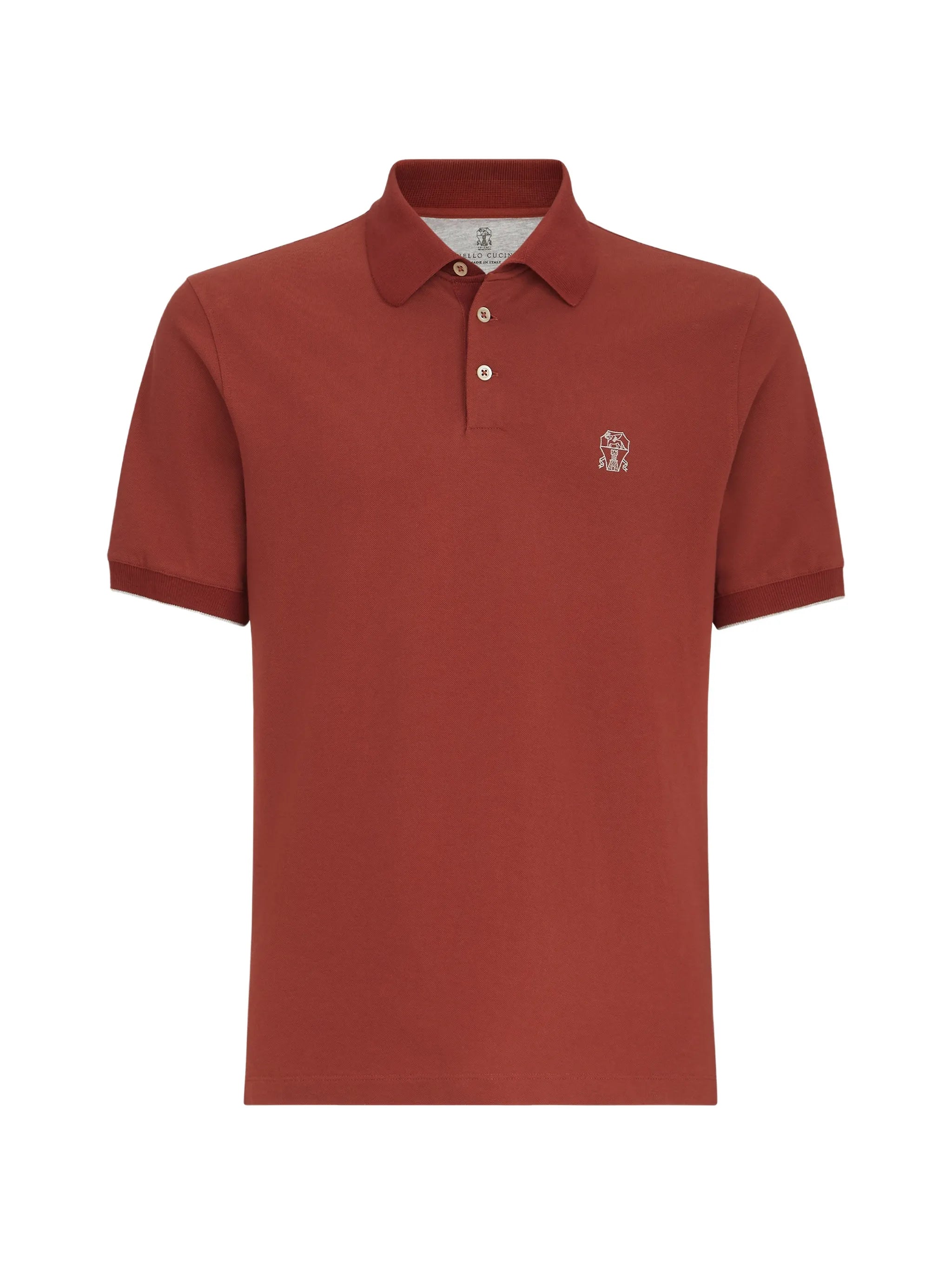 Brunello Cucinelli Brunello Cucinelli Cotton-piqué Polo Shirt With Logo