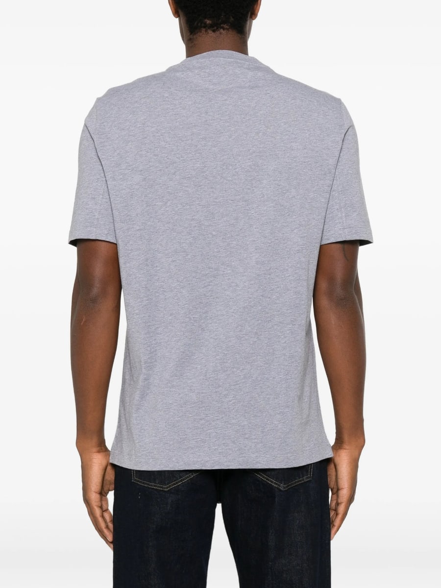 Brunello Cucinelli Brunello Cucinelli Logo-print T-shirt, view 4