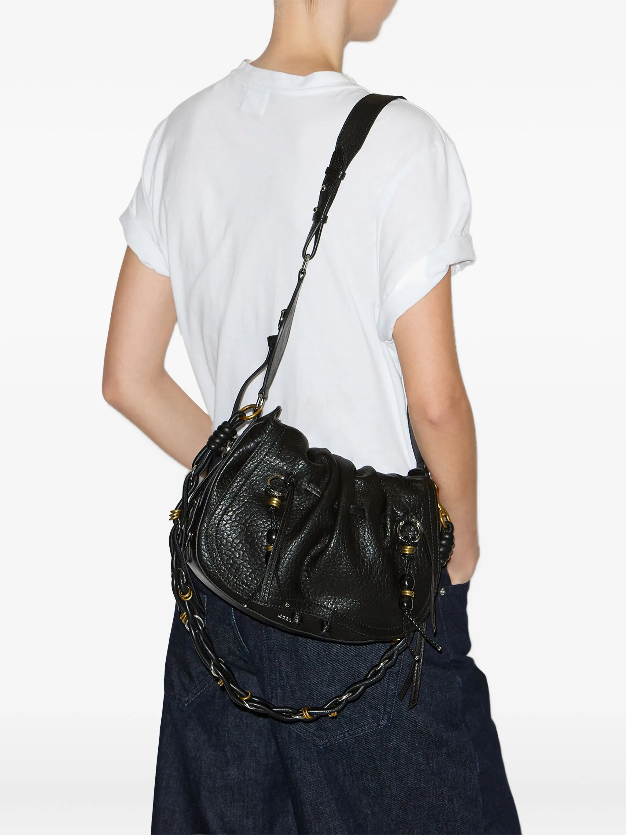 Isabel Marant Isabel Marant Bolton Leather Shoulder Bag, view 2