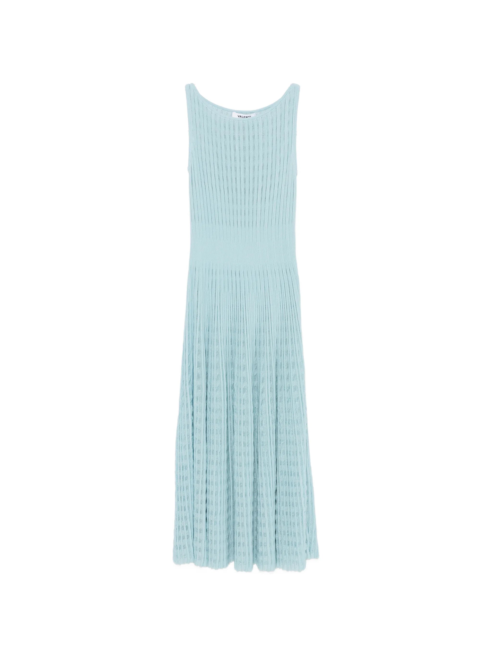 Antonino Valenti Antonino Valenti Isabela Ribbed-knit Sleeveless Midi Dress