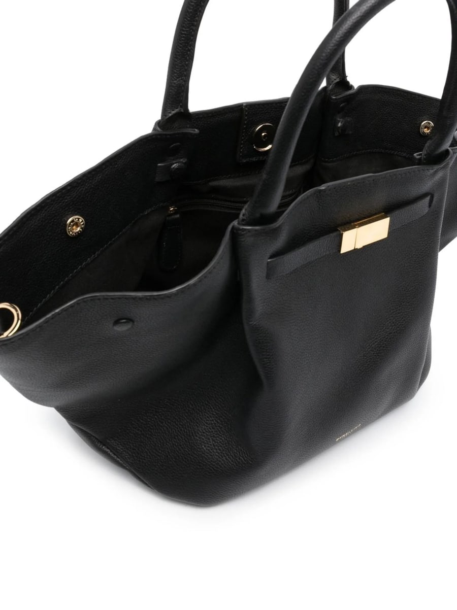 Demellier Demellier Oversized Leather Tote Bag, view 5