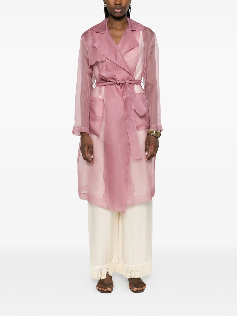 Antonelli Antonelli Valmorea Belted Coat, view 4