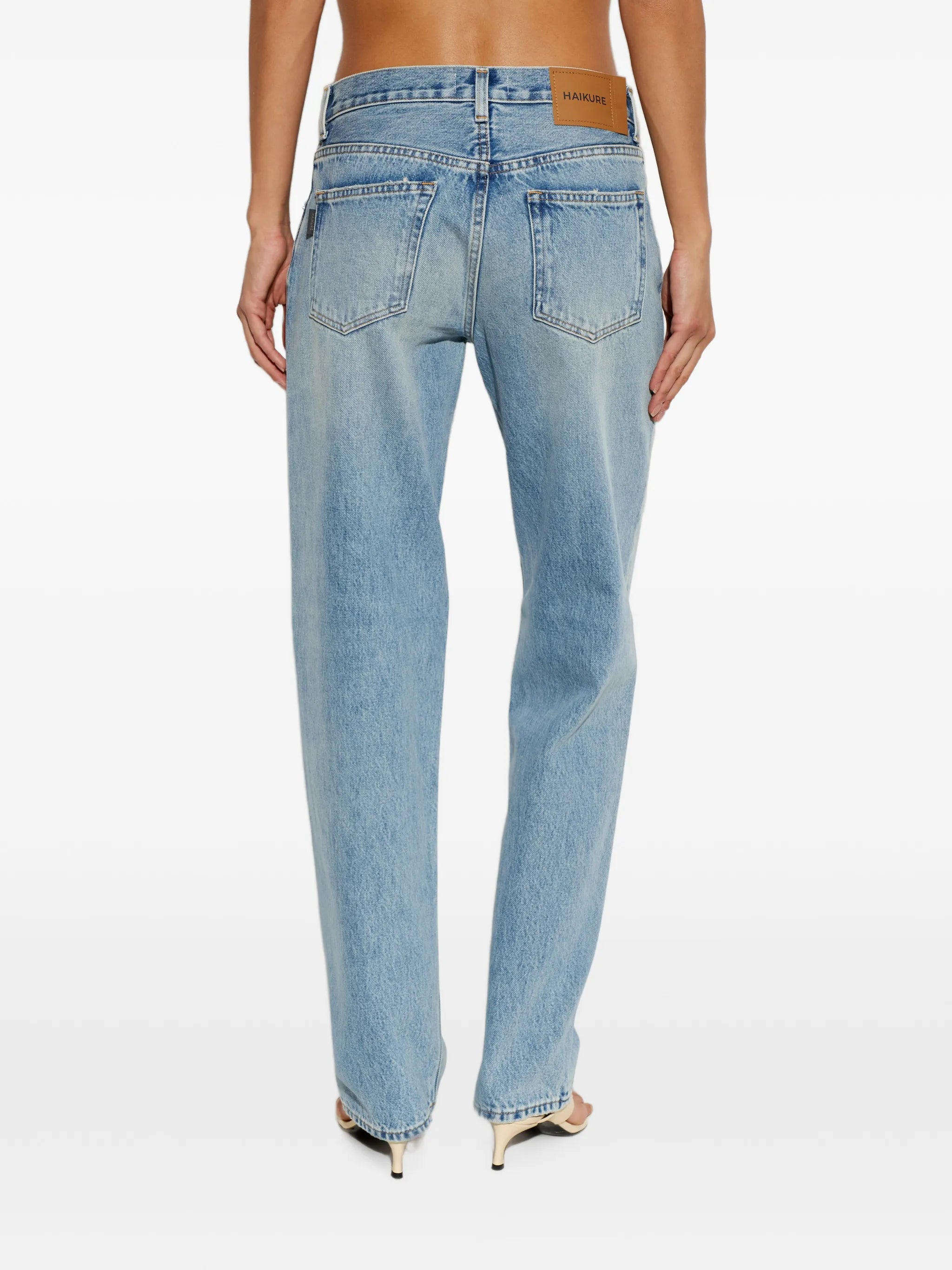 Haikure Haikure Distressed Straight-leg Jeans, view 2