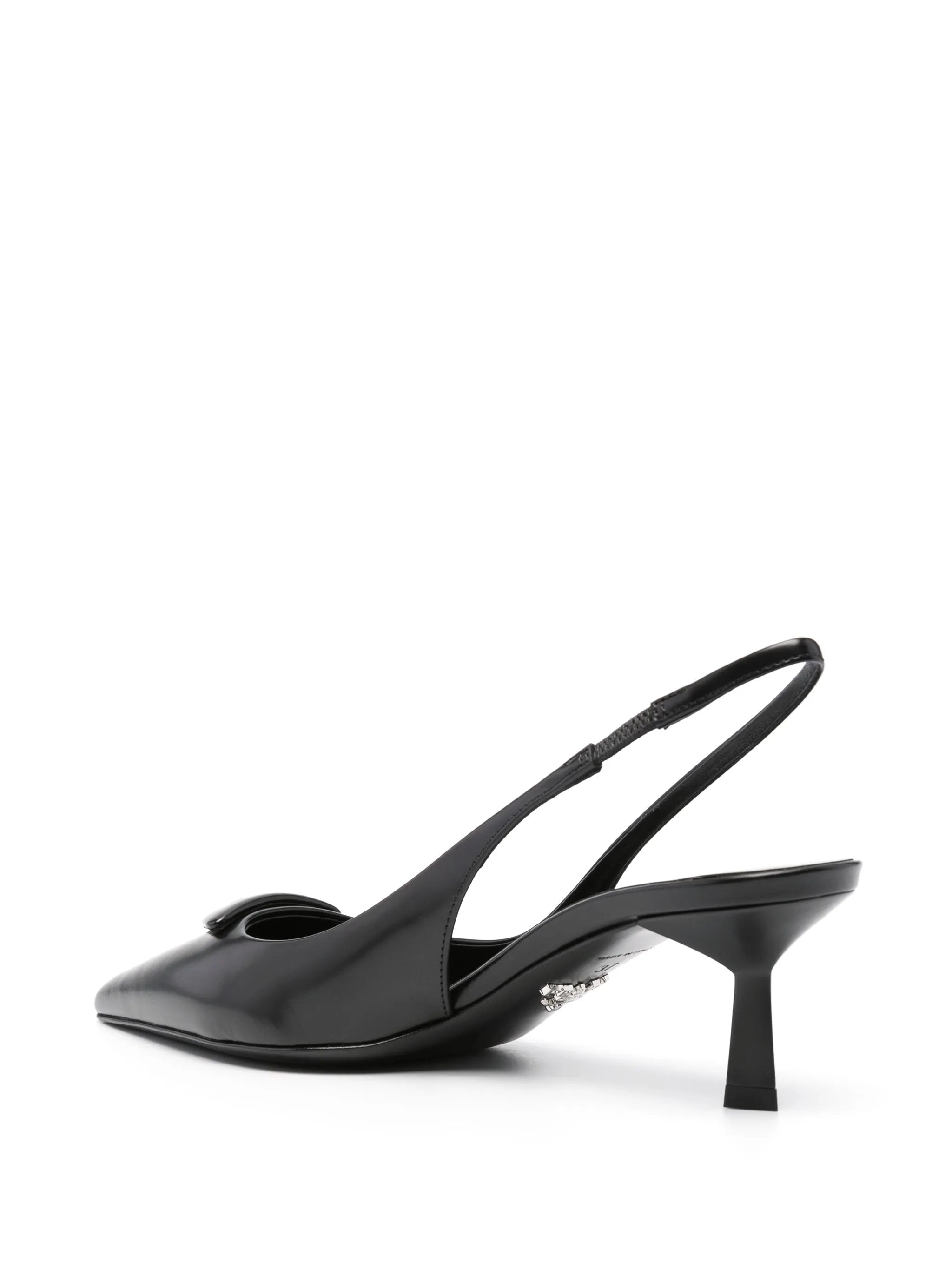 Prada Prada Leather Slingback Pumps, view 2