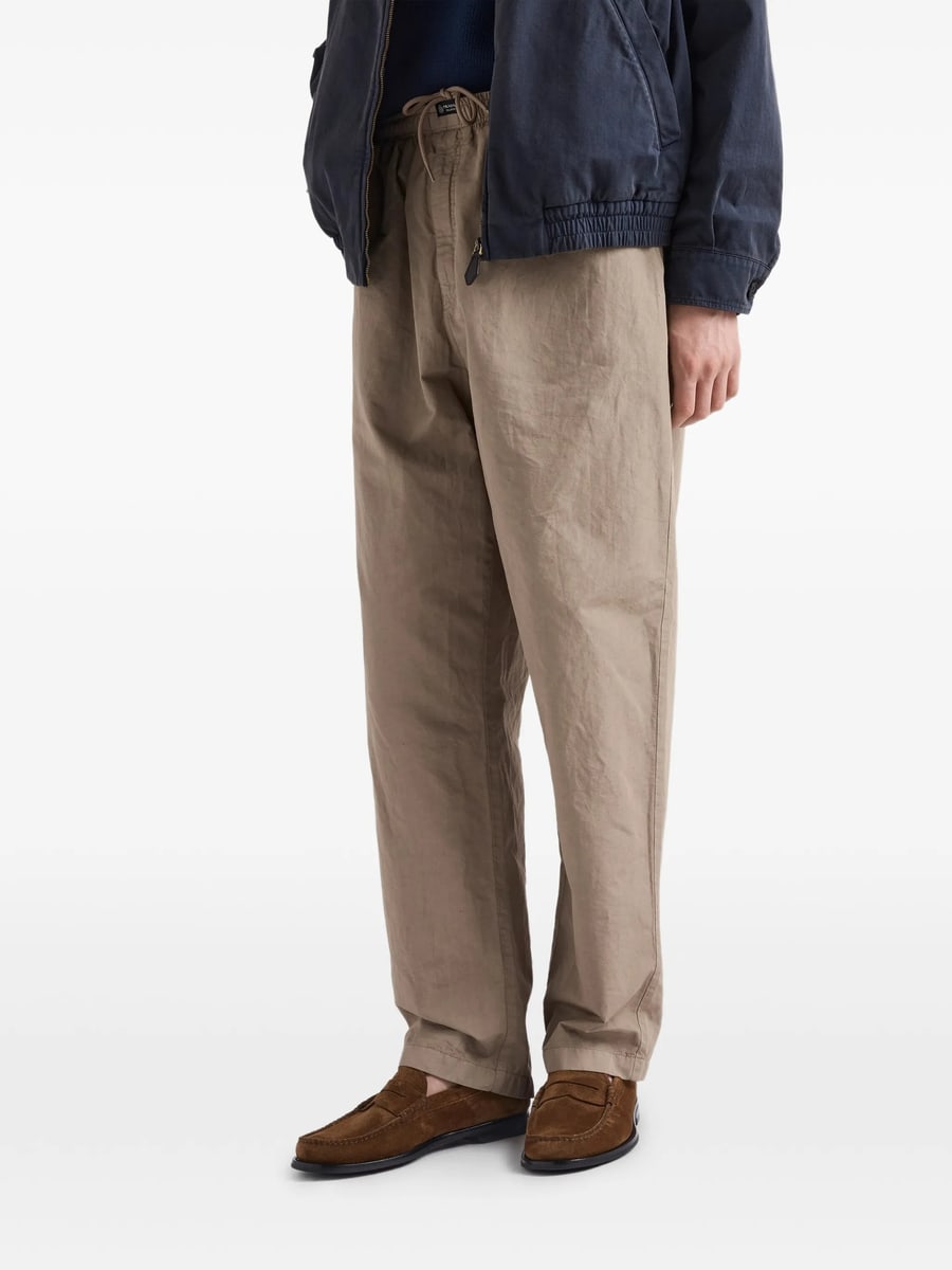 Prada Prada Aged-effect Suede Loafers, view 6