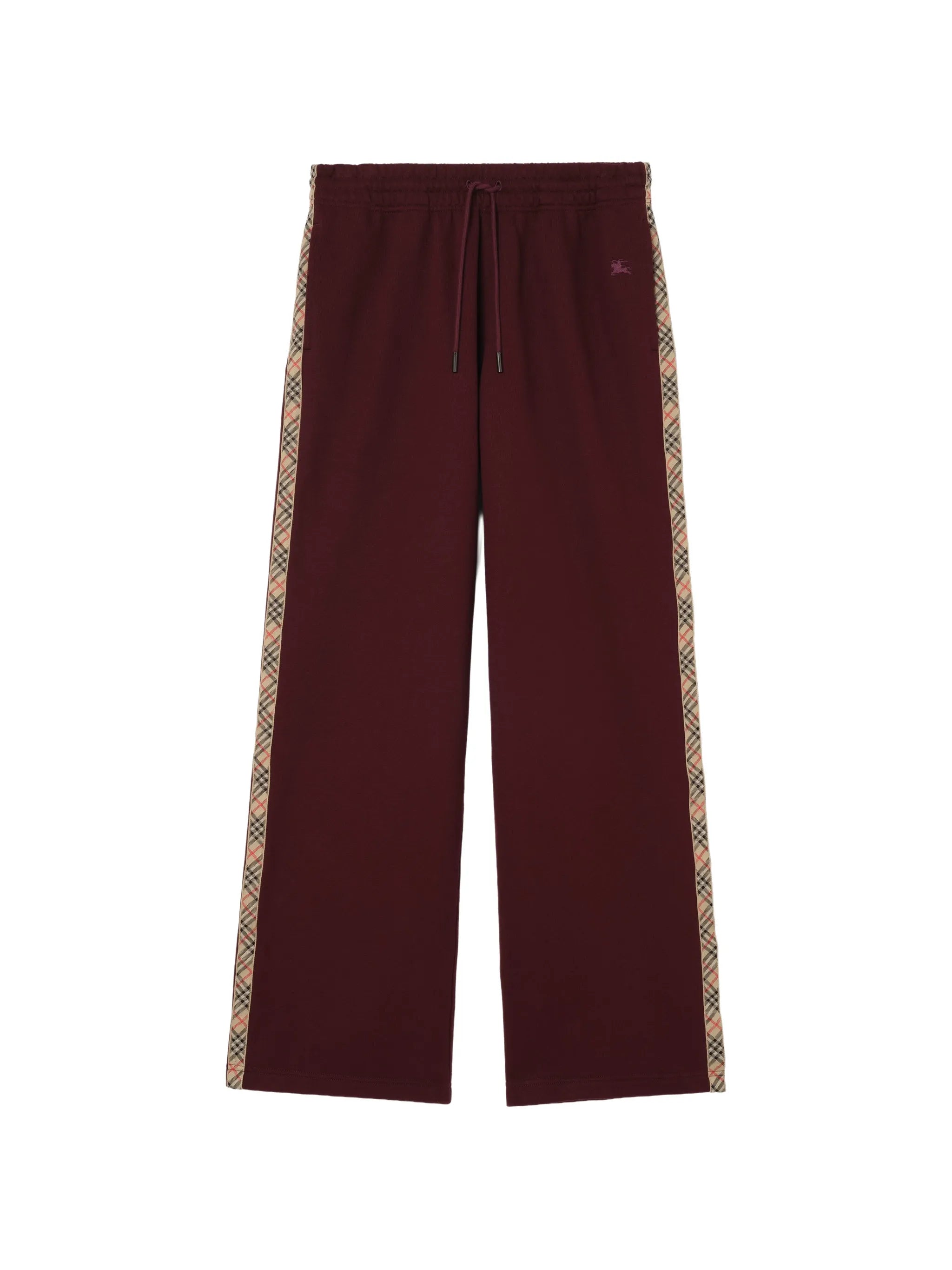 Burberry Burberry Check-trim Cotton Track Pants