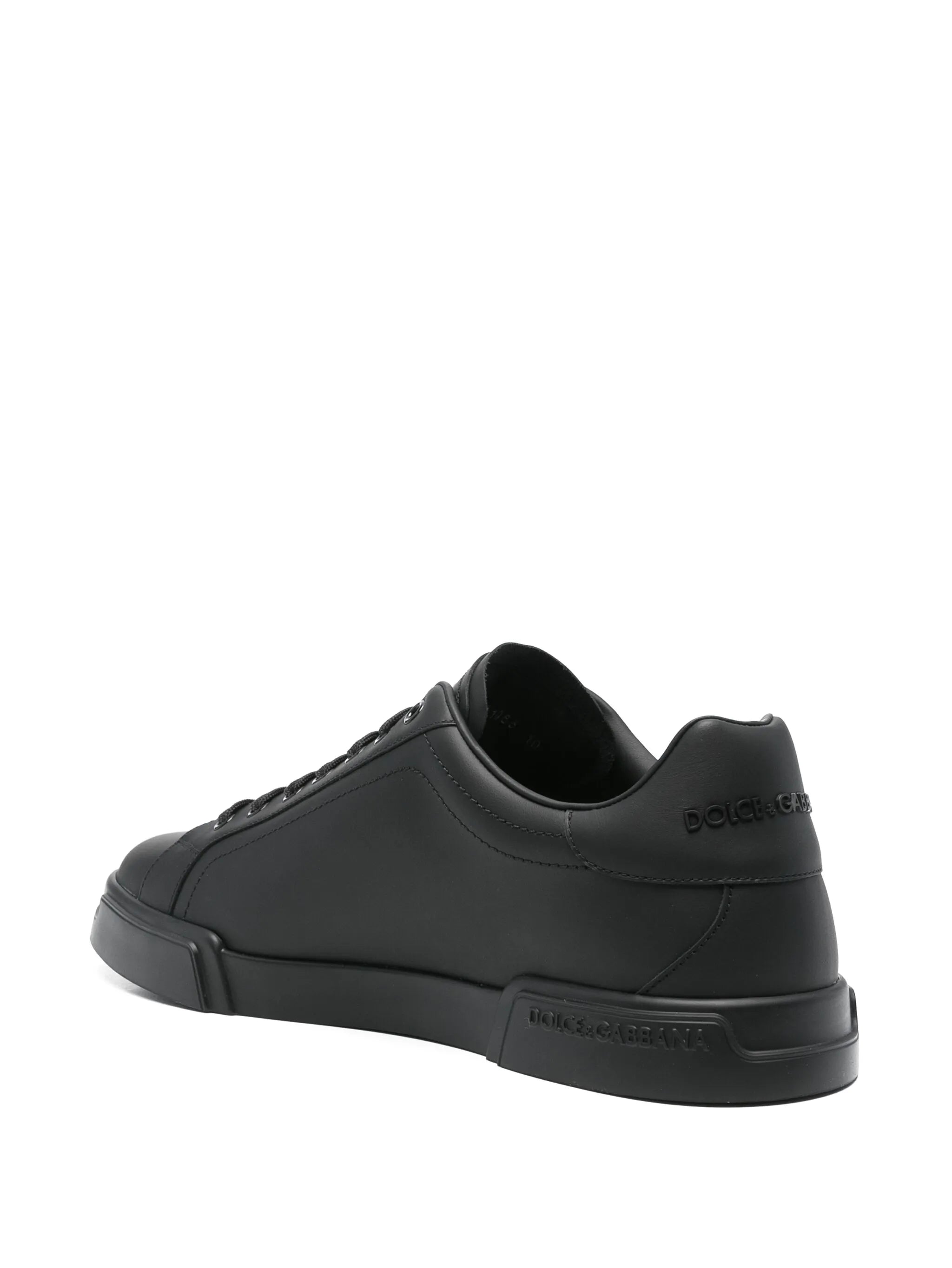 Dolce & Gabbana Dolce & Gabbana Portofino Eather Sneakers, view 2