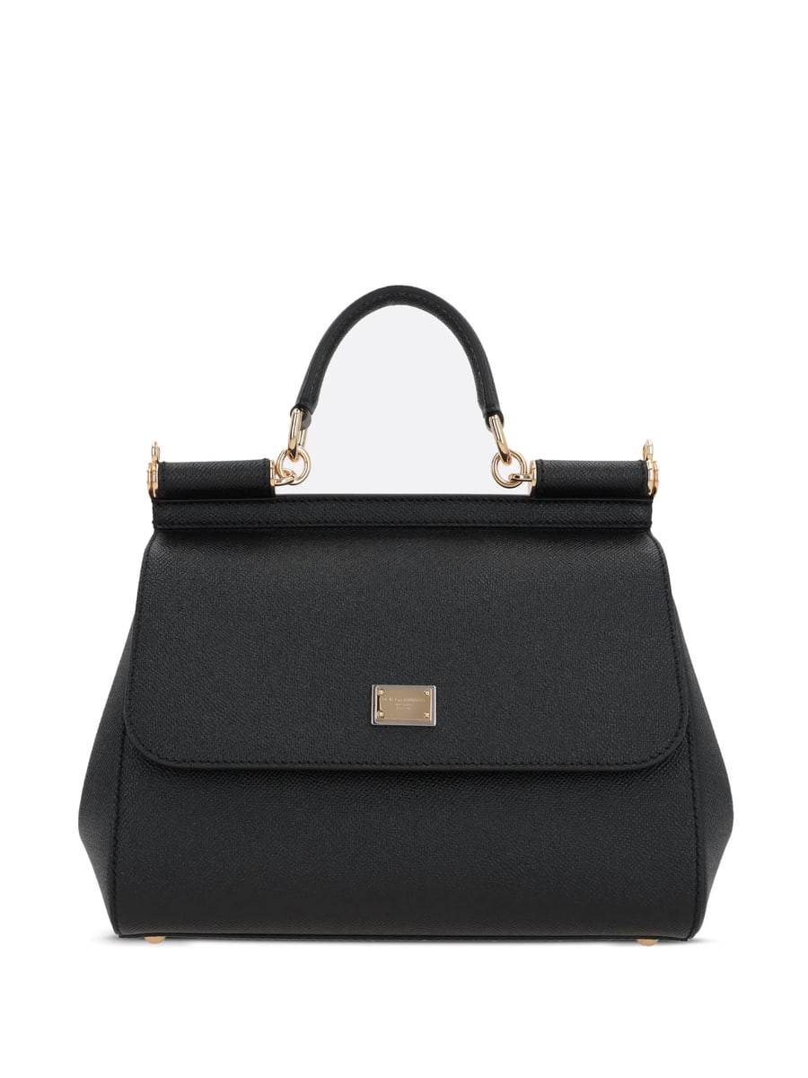 Dolce & Gabbana Dolce & Gabbana Large Sicily Handbag In Dauphine Calfskin