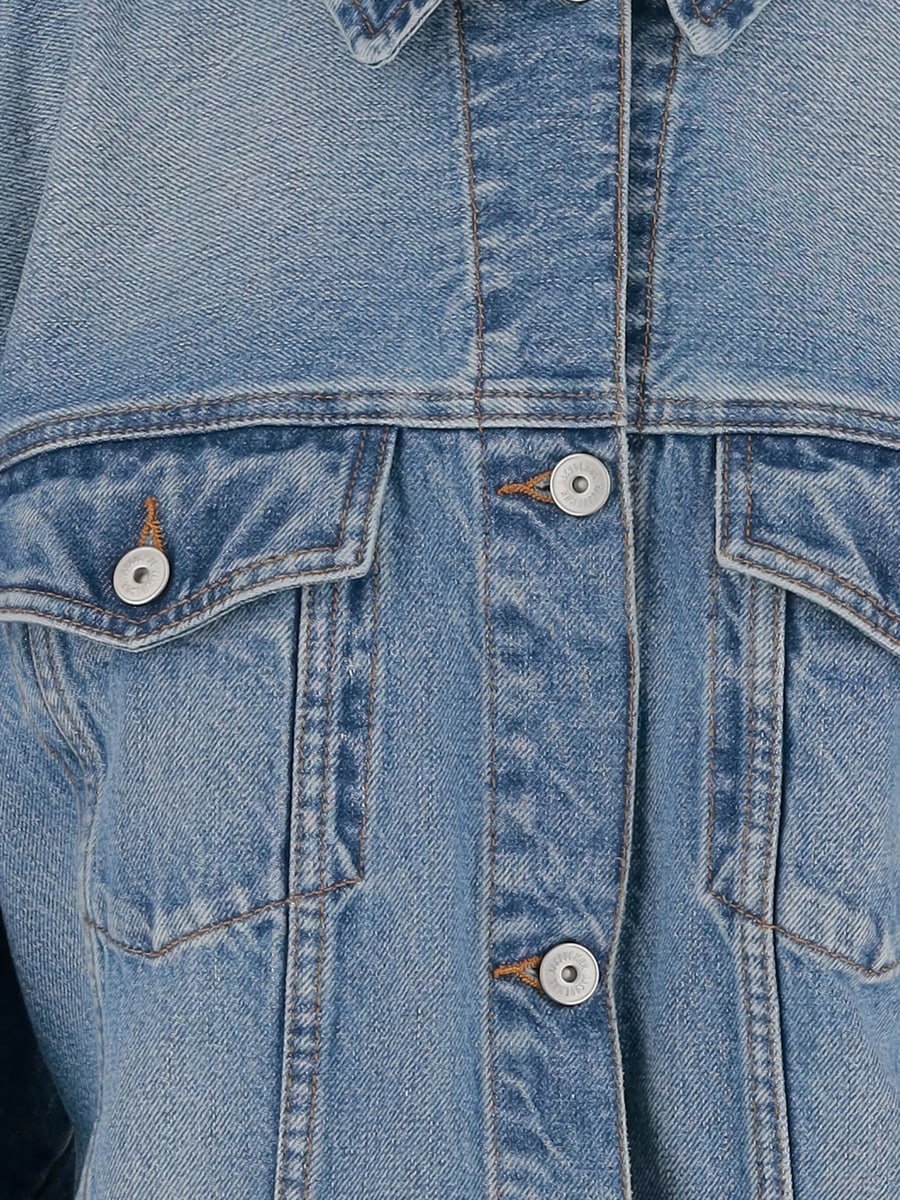 Jacquemus Jacquemus Belted Denim Jacket, view 3
