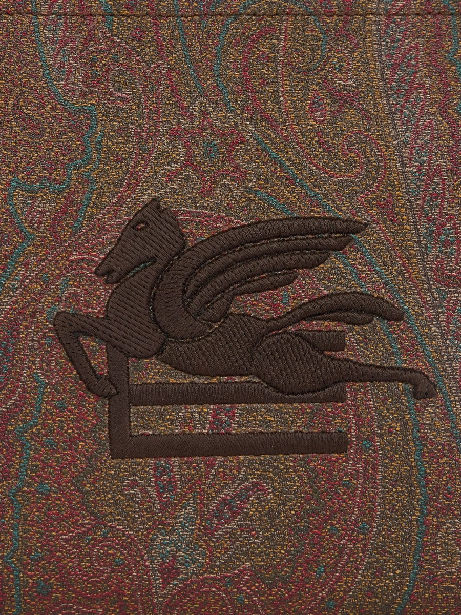 Etro Etro Arnica Pouch With Pegaso Detail, view 7
