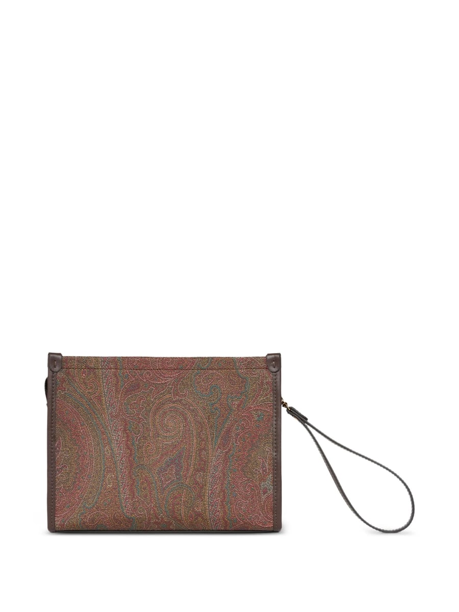 Etro Etro Arnica Pouch With Pegaso Detail, view 8