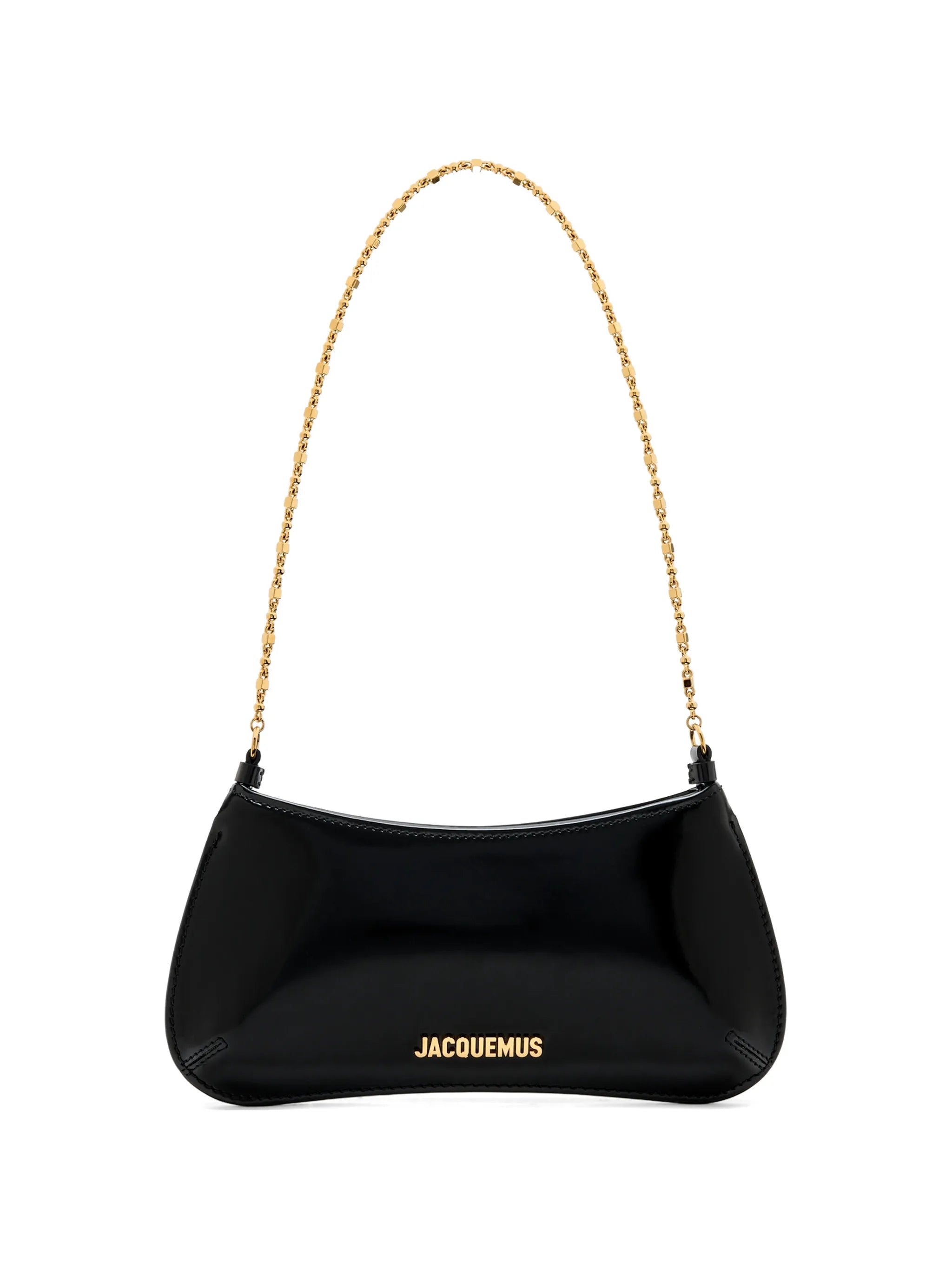 Jacquemus Jacquemus Small Biso Chaine Leather Shoulder Bag