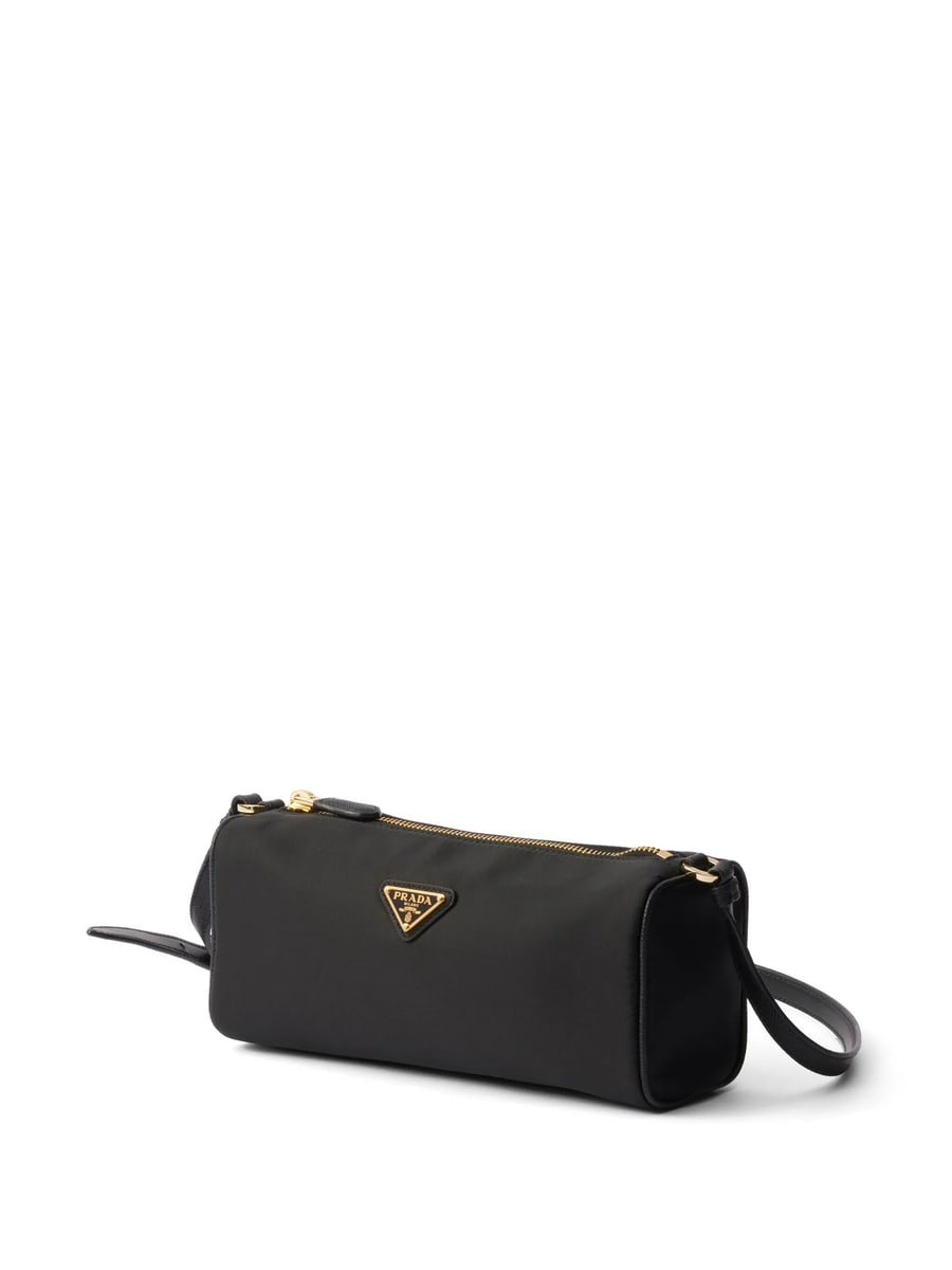 Prada Prada Triangle-logo Pouch, view 4