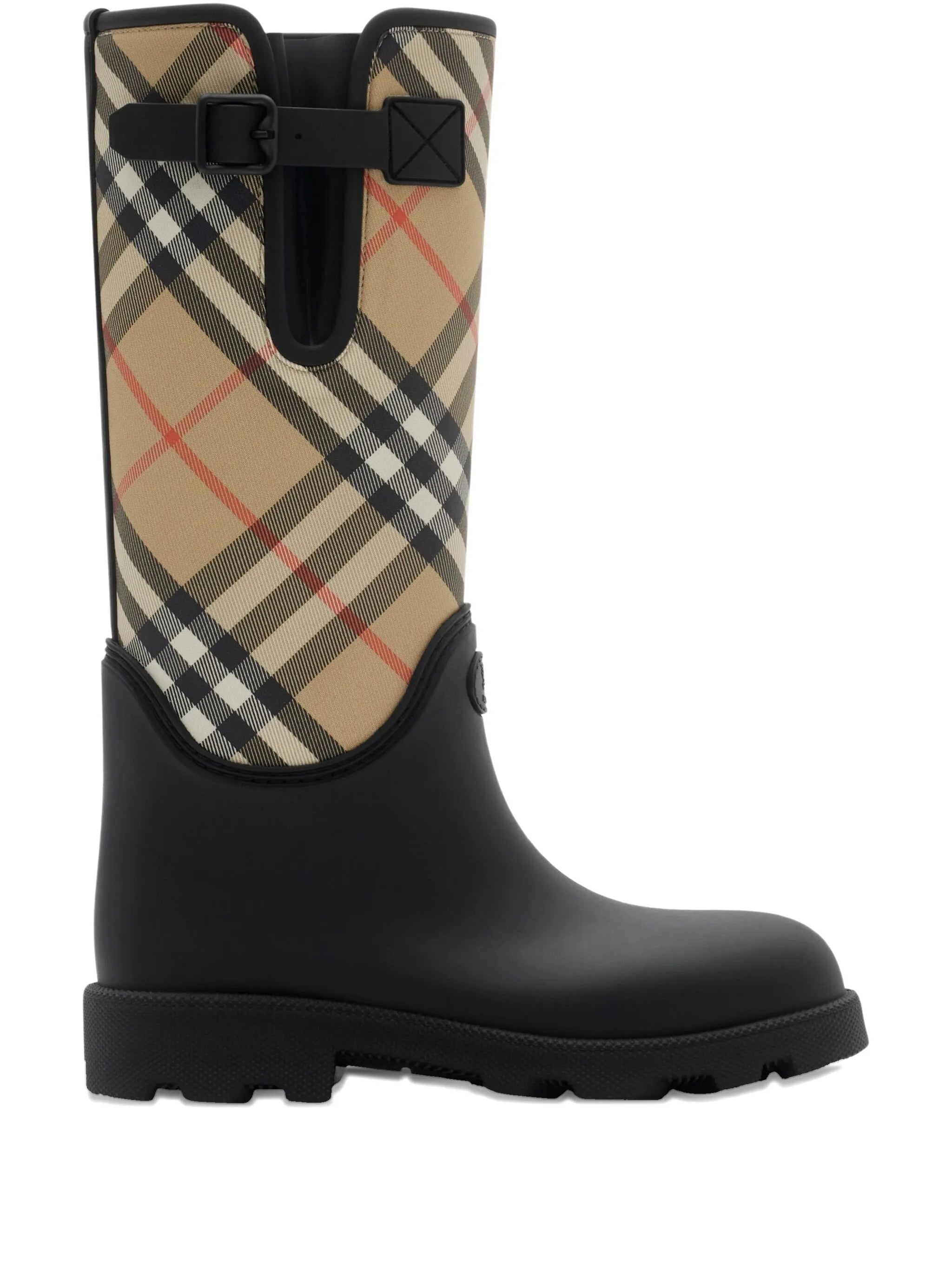 Burberry Burberry Marsh Stamp Check-panel Boots