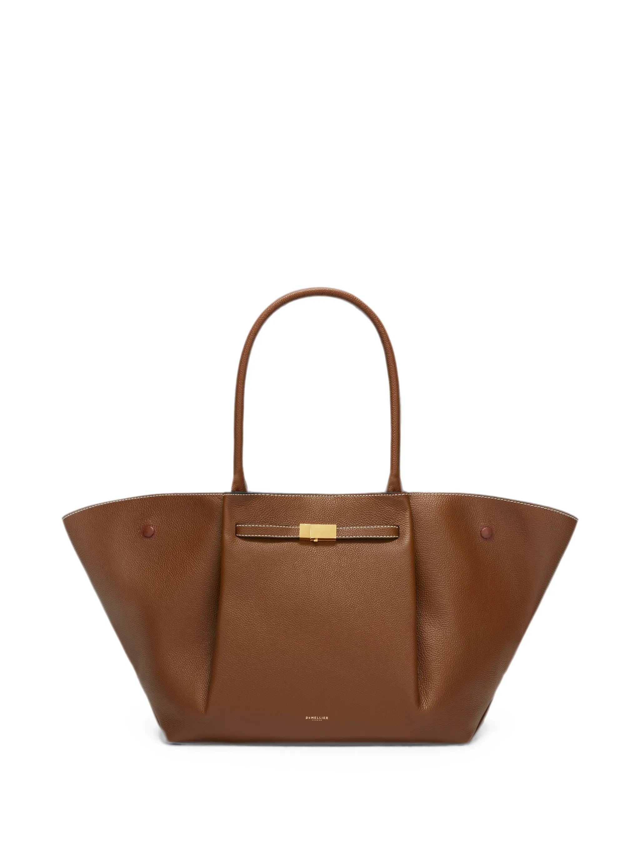 Demellier Demellier New York Grain Leather Tote Bag