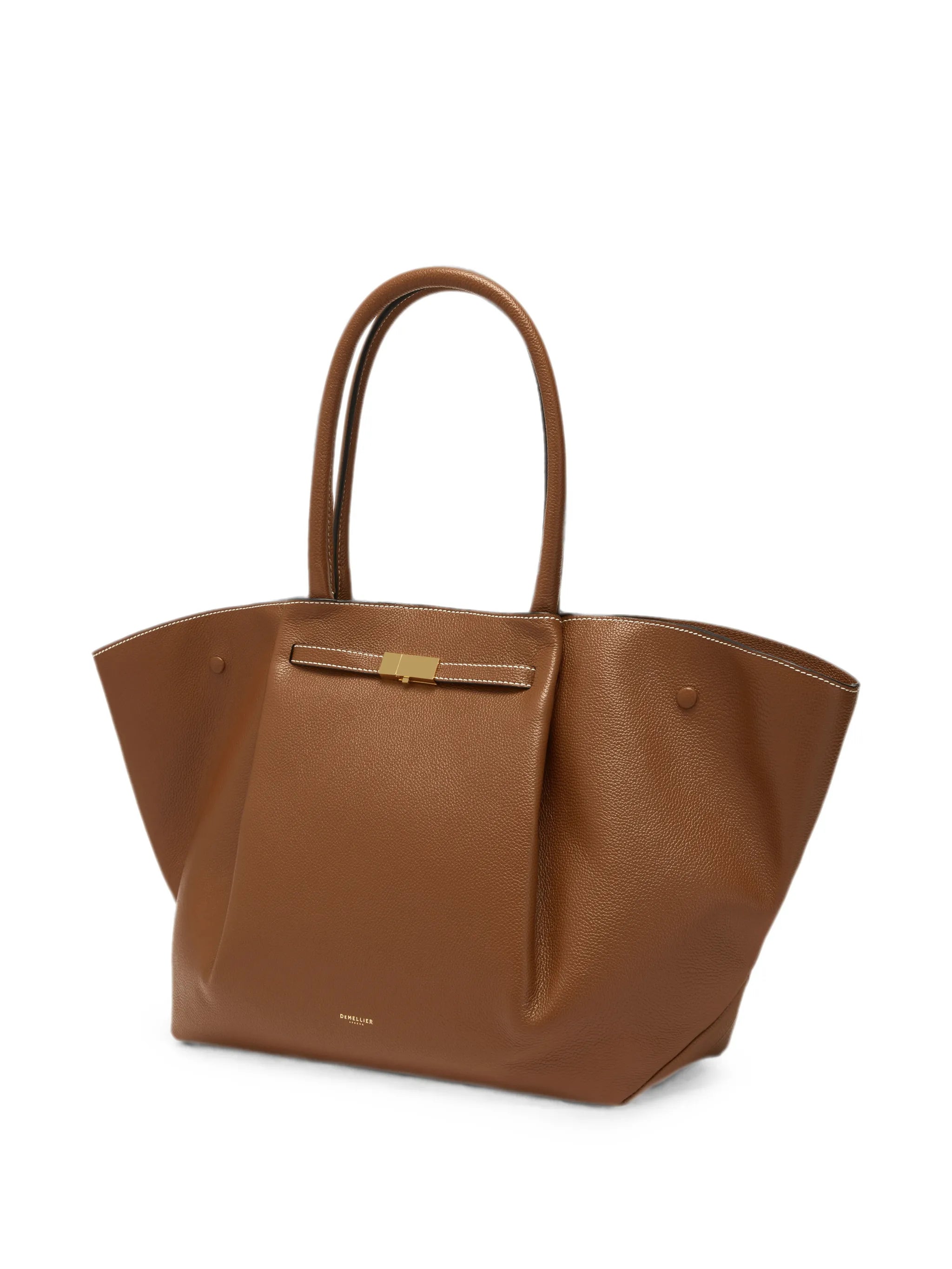 Demellier Demellier New York Grain Leather Tote Bag, view 2