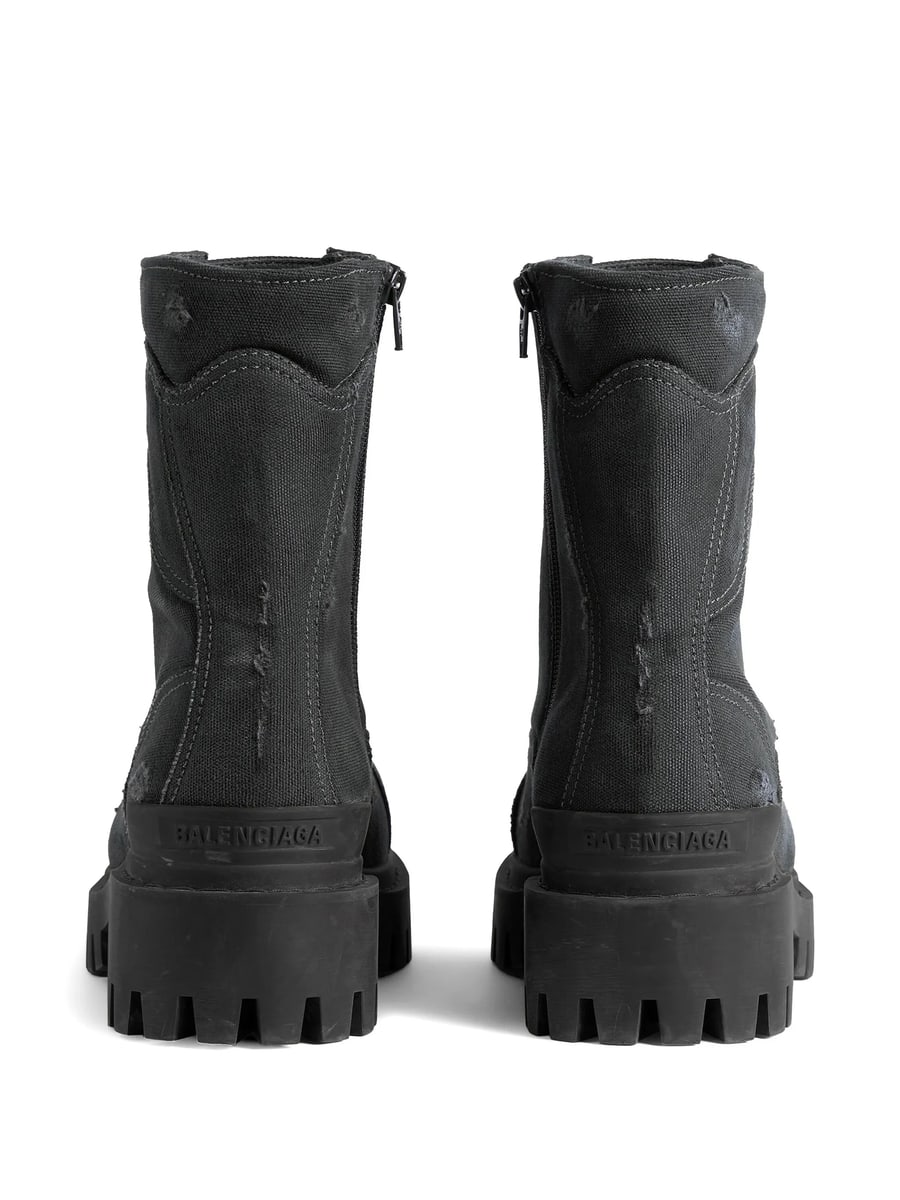 Balenciaga Balenciaga Lace-up Combat Boots, view 2