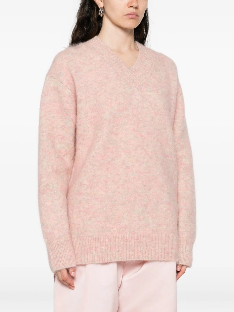 Bellerose Bellerose V-neck Sweater, view 2