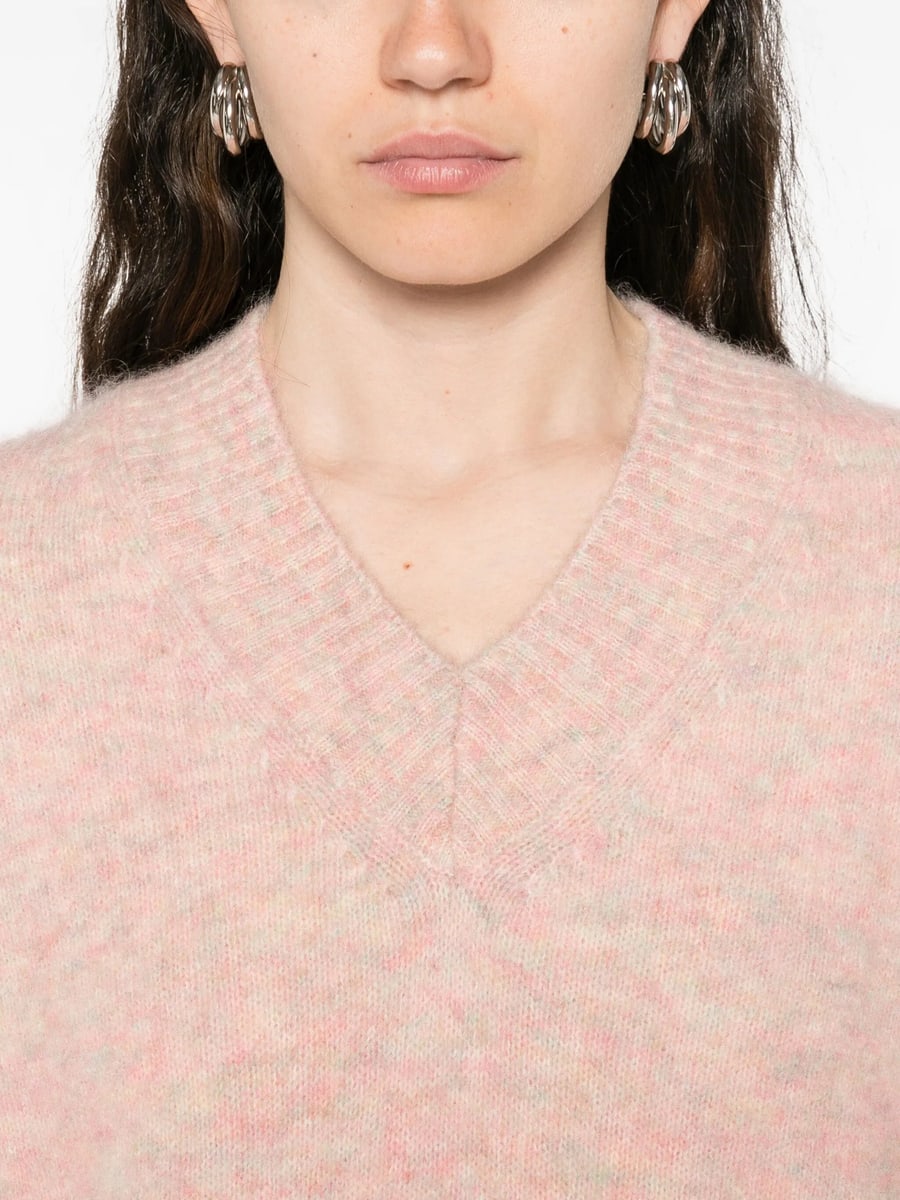 Bellerose Bellerose V-neck Sweater, view 3