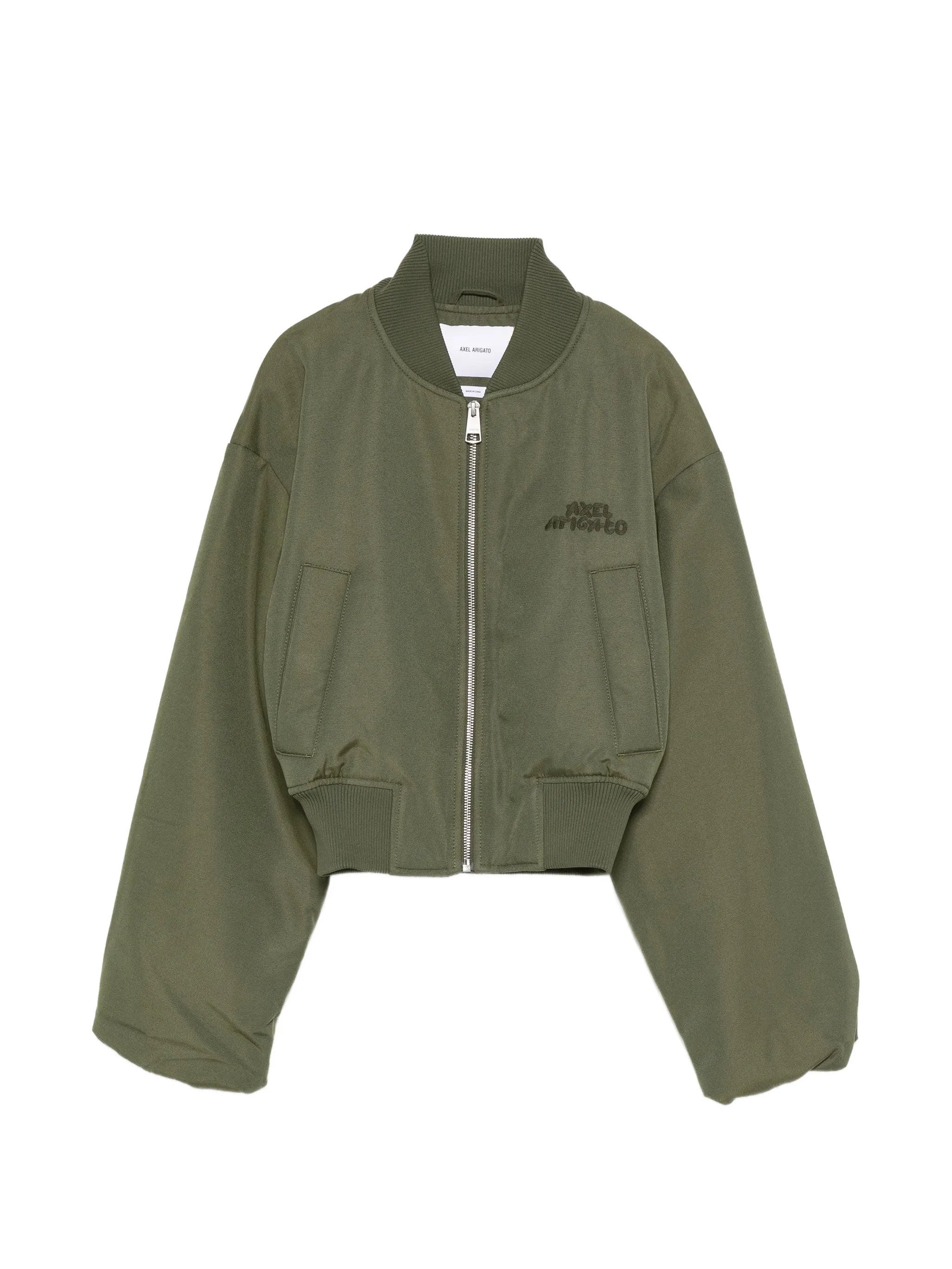 Axel Arigato Axel Arigato Lola Logo-embroidered Bomber Jacket