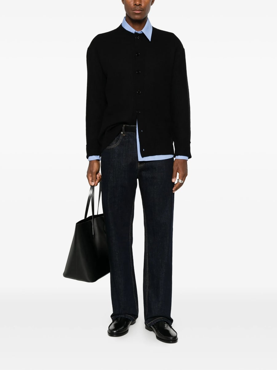 Jil Sander Jil Sander Button-fastening Cardigan, view 3