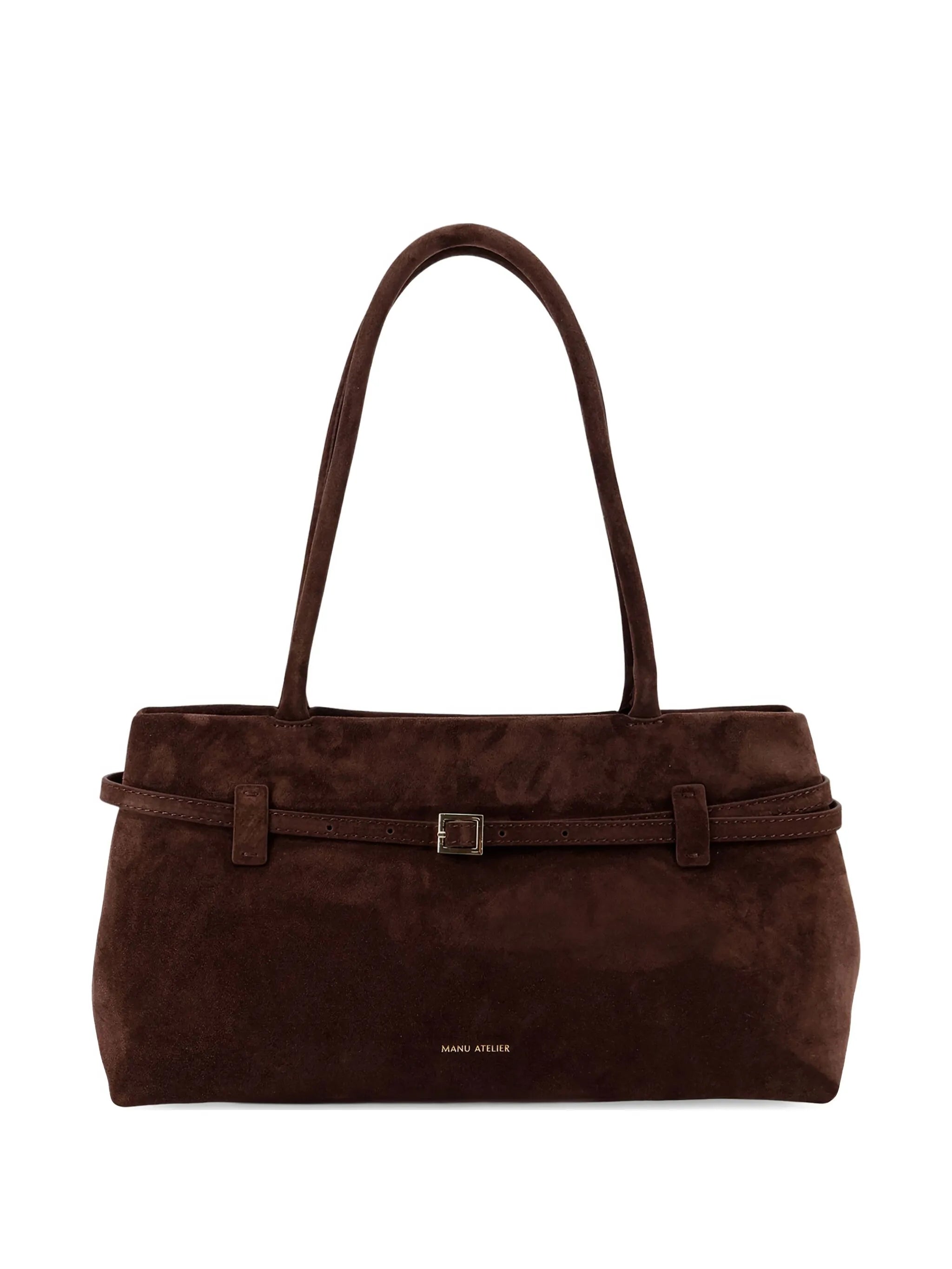 Manu Atelier Manu Atelier  Le Cambon East West Suede Bag