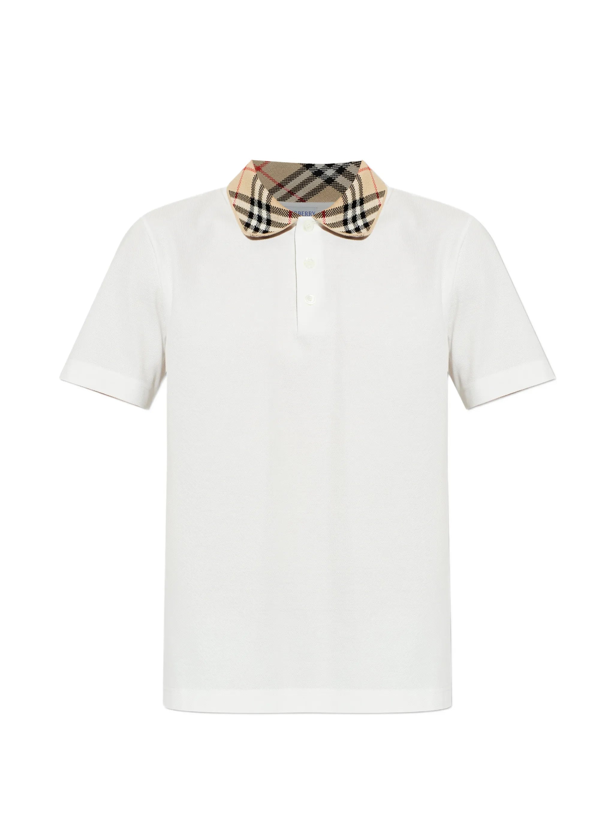 Burberry Burberry Check-collar Polo Shirt