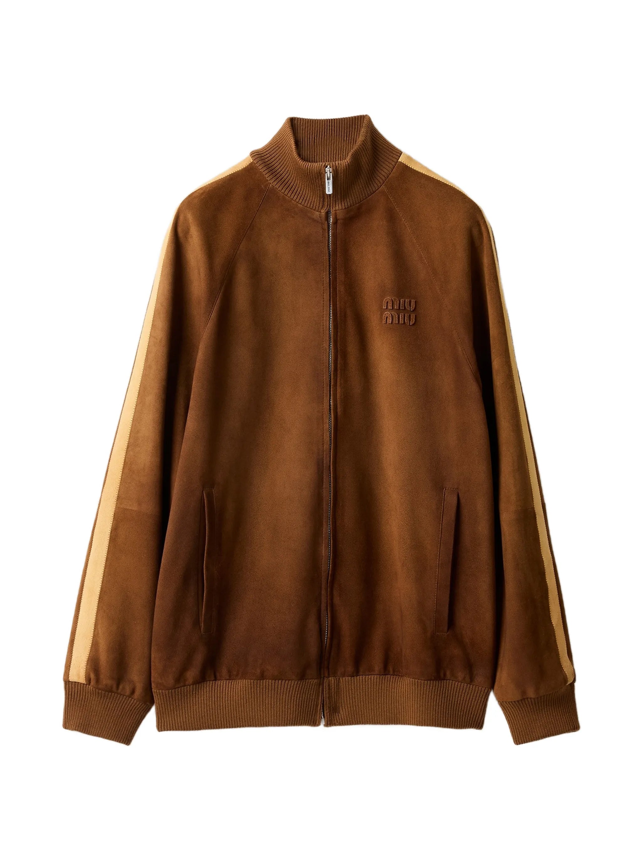 Miu Miu Miu Miu Waxed Suede Jacket