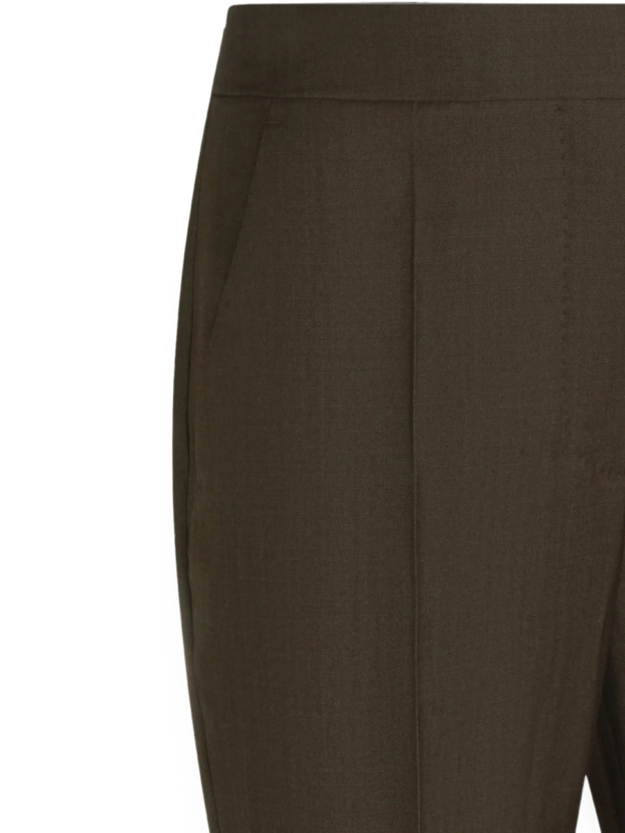 Max Mara Max Mara Pressed-crease Tailored Trousers, view 2