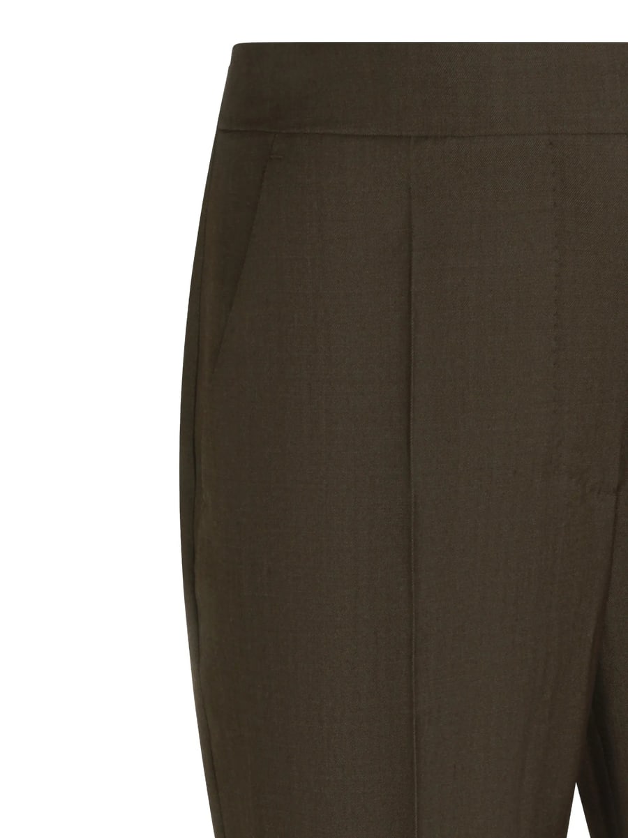 Max Mara Max Mara Pressed-crease Tailored Trousers, view 6