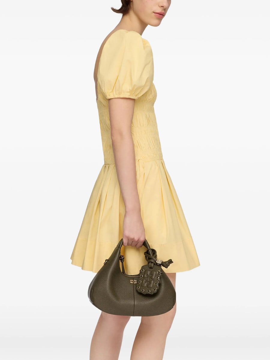 Ganni Ganni Mini Bag In Green, view 2