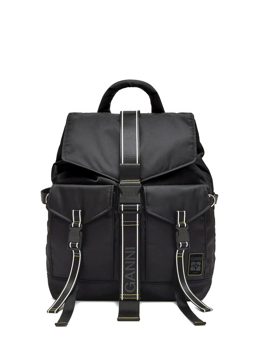 Ganni Ganni Re-Tech Buckled Backpack