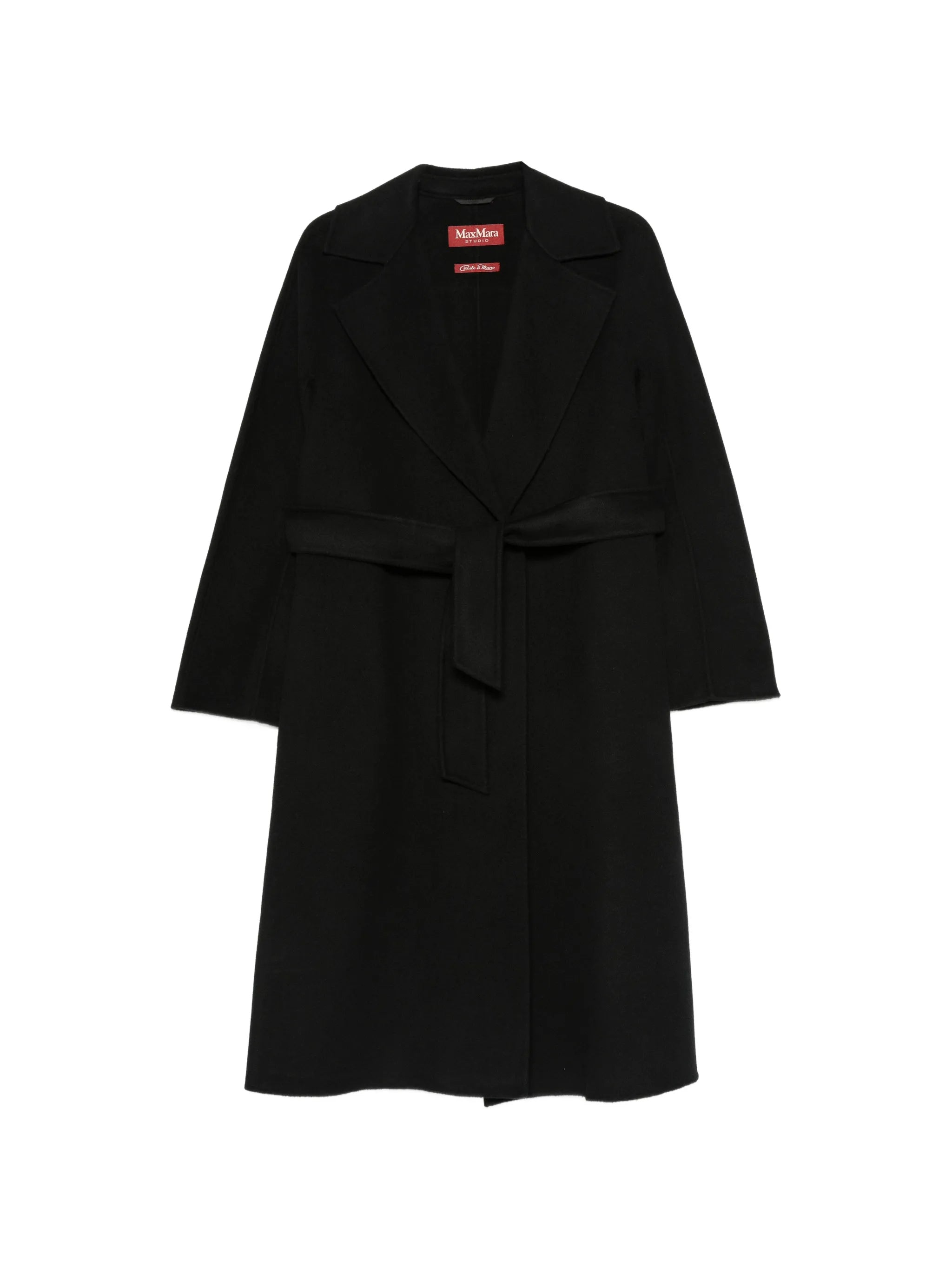 Max Mara Studio Max Mara Studio Belted Wide-lapel Coat