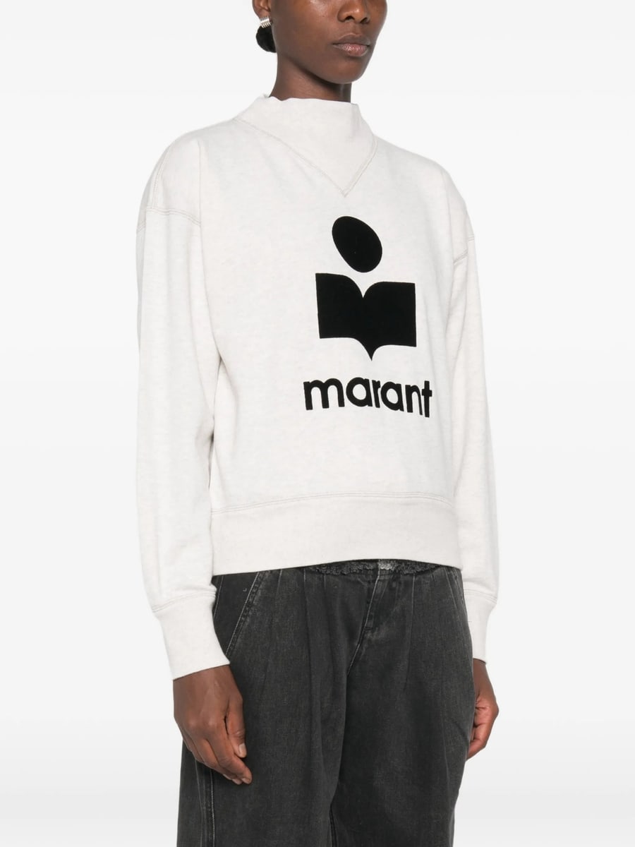 Marant Étoile Marant Étoile Moby Logo-print Sweatshirt, view 2