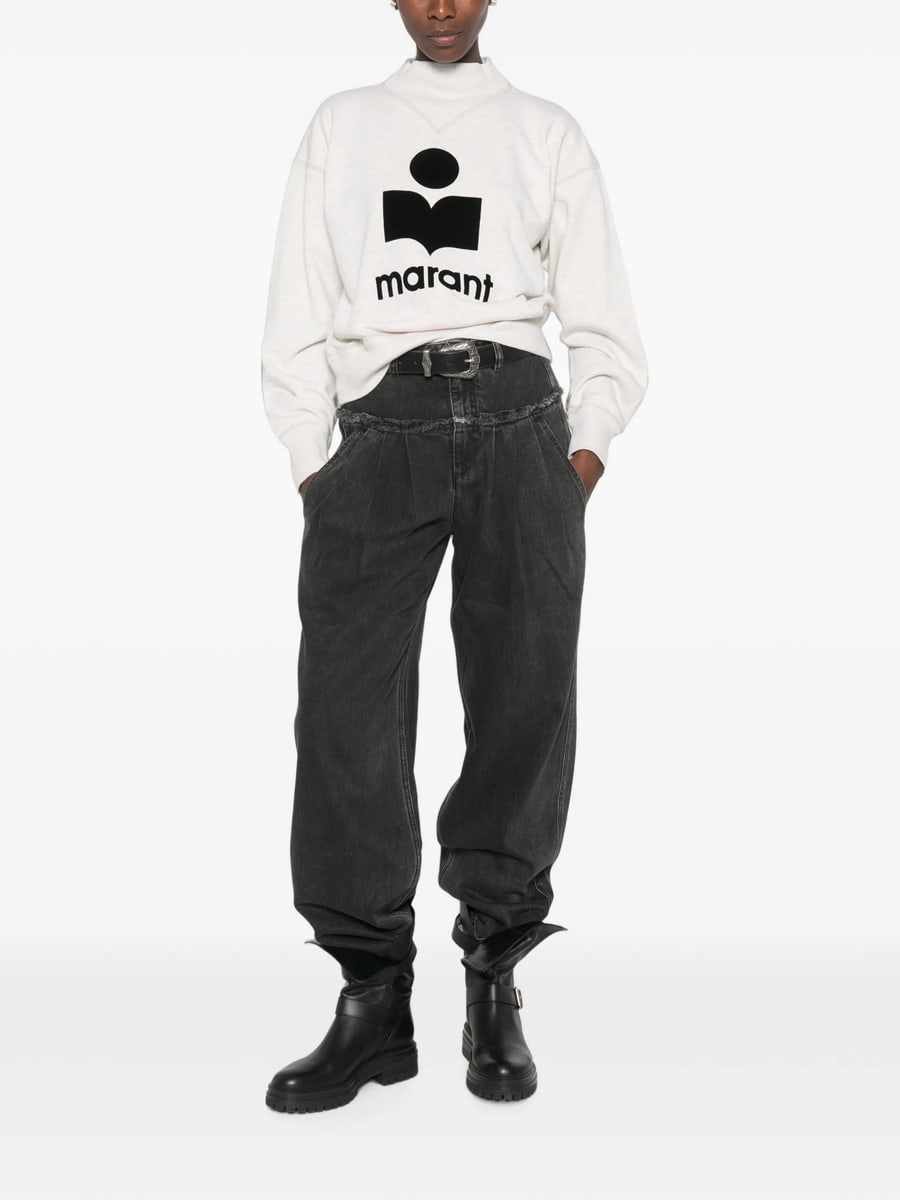 Marant Étoile Marant Étoile Moby Logo-print Sweatshirt, view 3