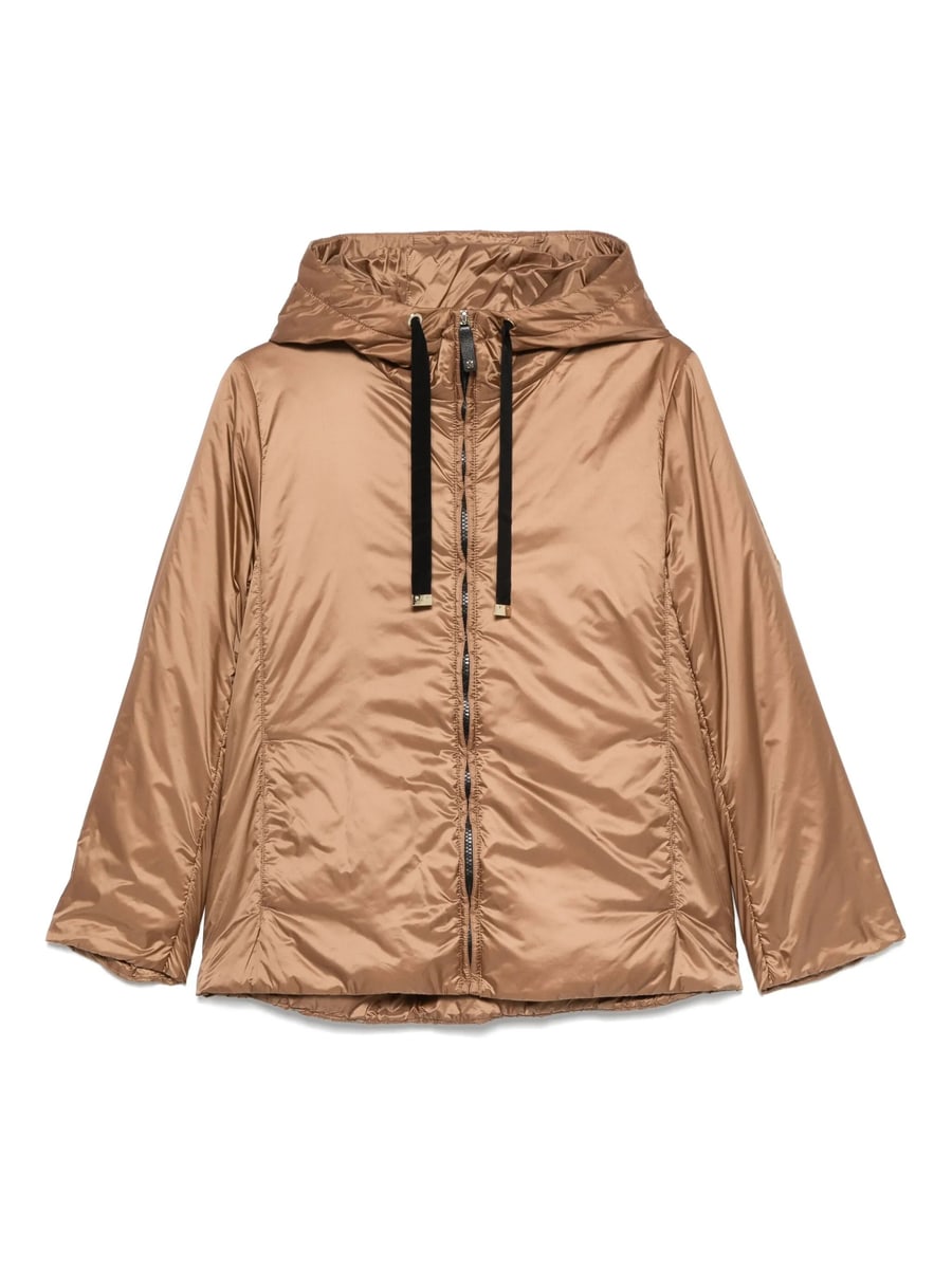 Max Mara The Cube Max Mara The Cube Satin Hooded Jacket