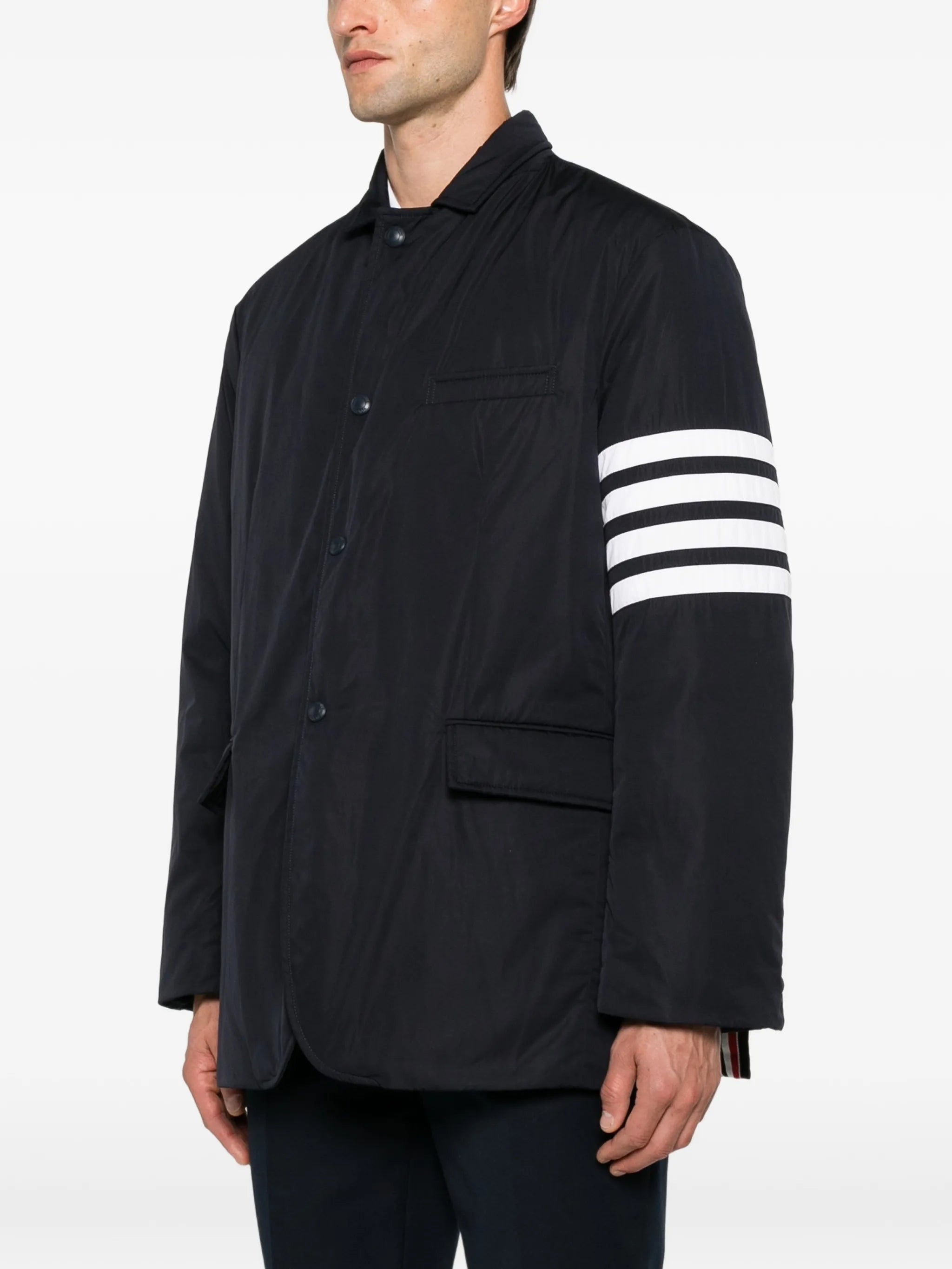 Thom Browne Thom Browne Flap-pocket Stripe Jacket, view 2