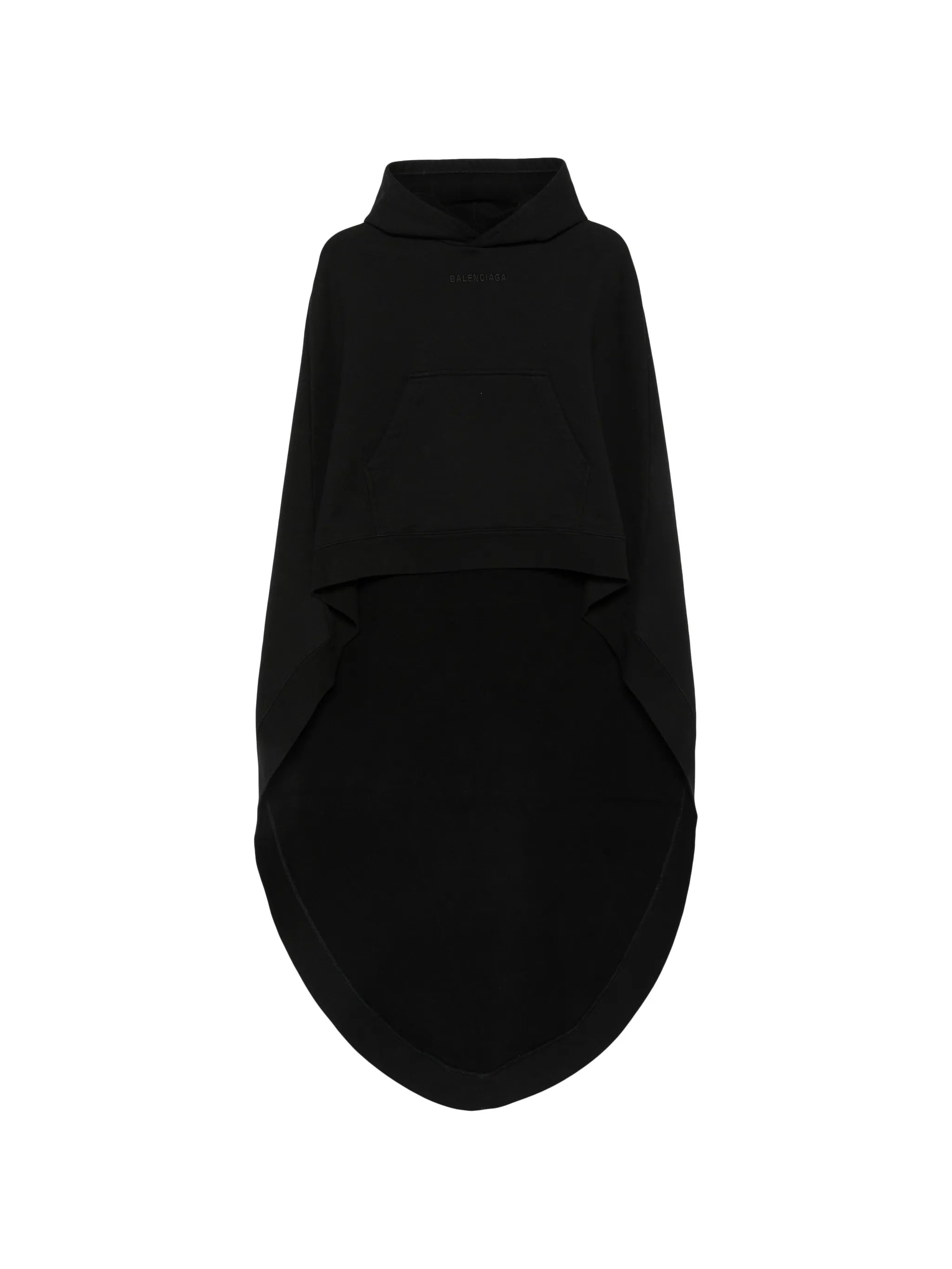 Balenciaga Balenciaga Oversized Asymmetric Hooded Cape