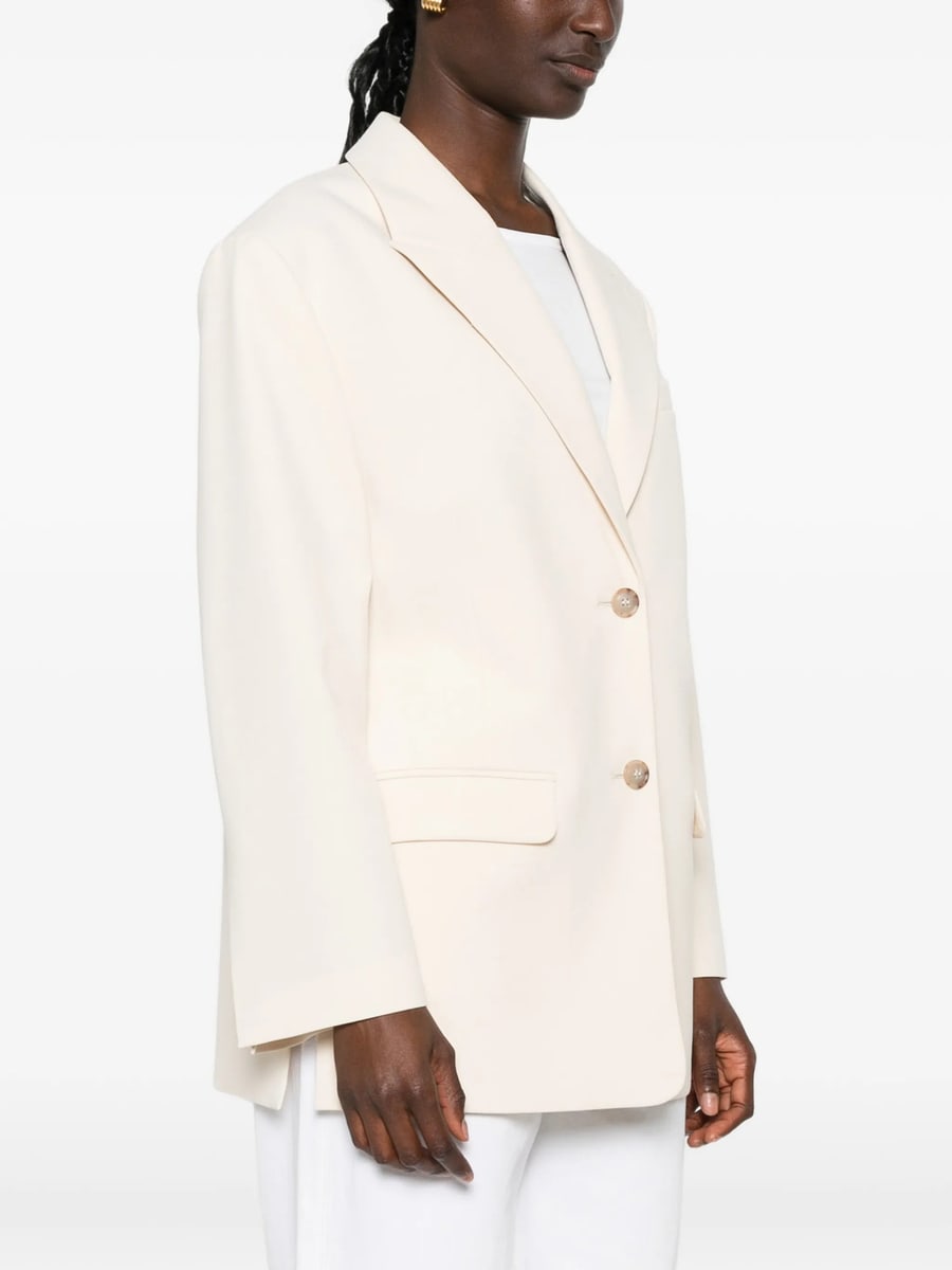 By Malene Birger By Malene Birger Adele Single-breasted Peak-lapels Blazer, view 2