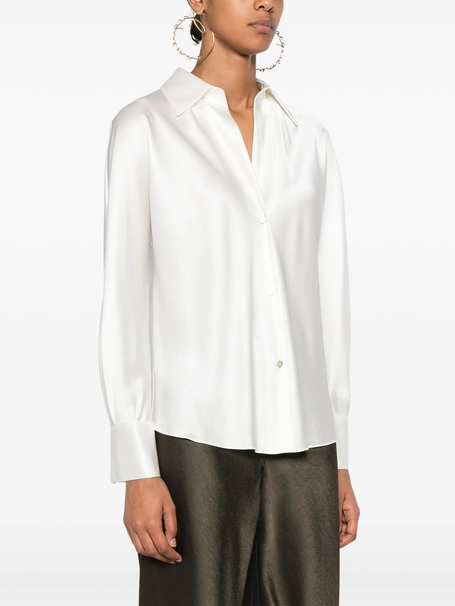 Vince Vince Satin Shirt, view 2