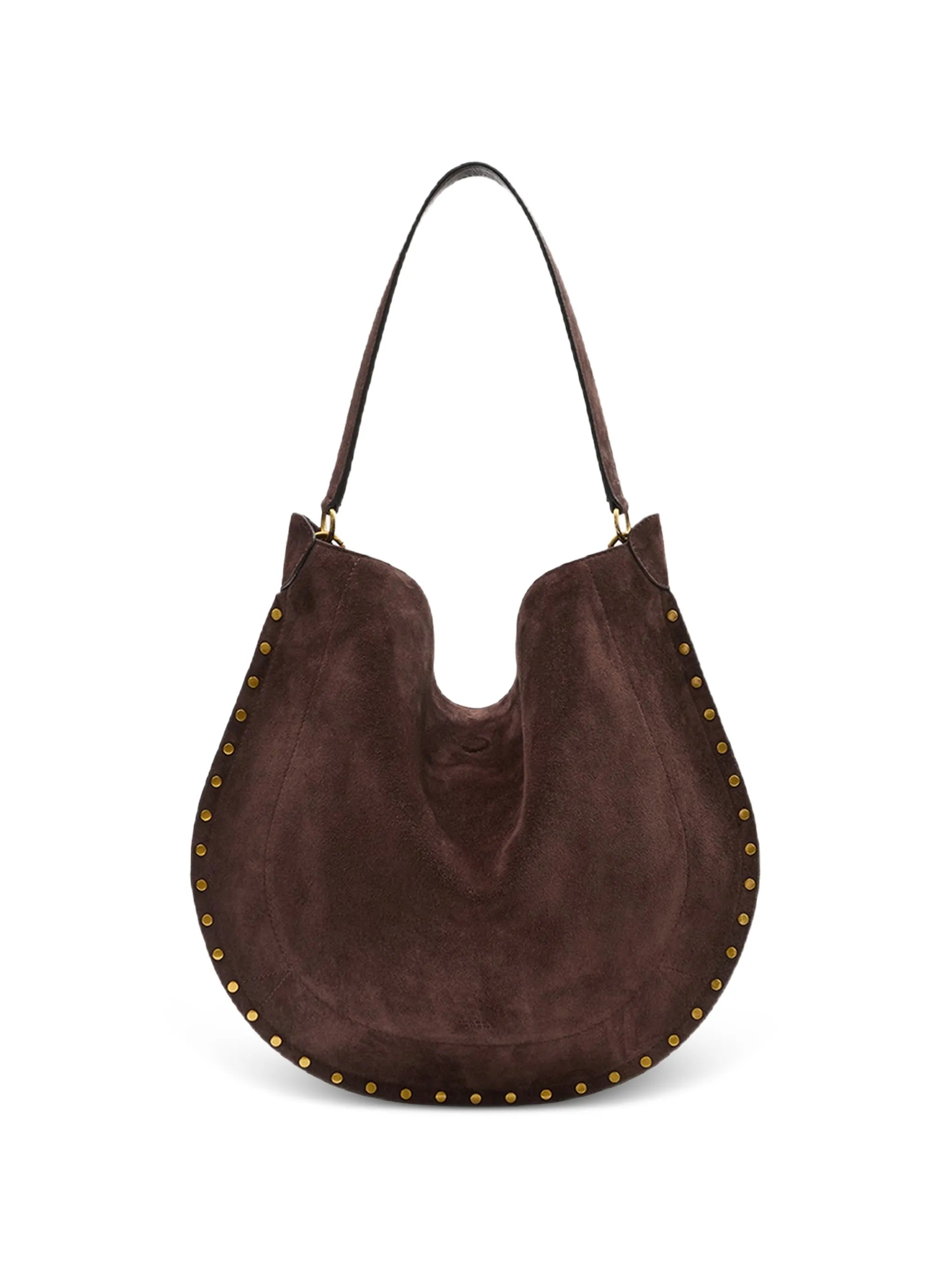 Isabel Marant Isabel Marant Stud-embellished Suede Shoulder Bag
