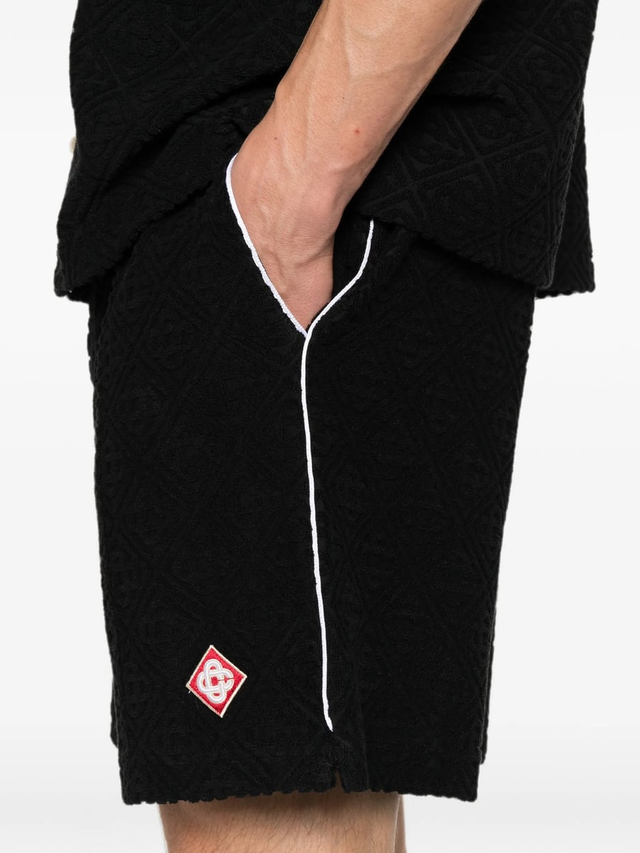 Casablanca Casablanca Logo-patch Shorts, view 2