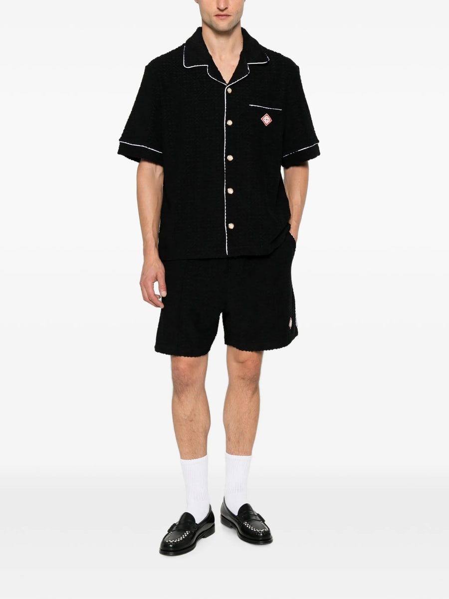 Casablanca Casablanca Logo-patch Shorts, view 4