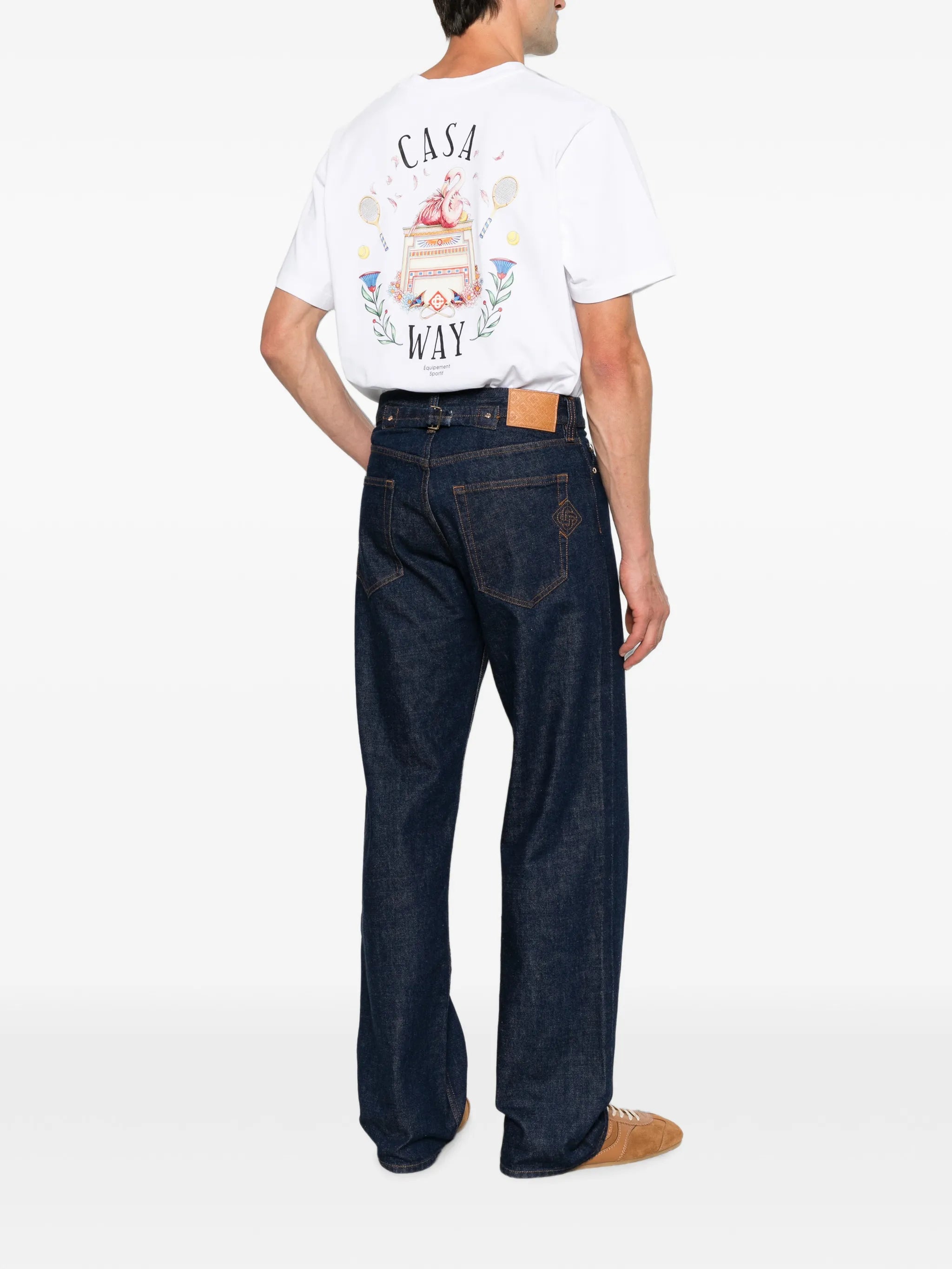 Casablanca Casablanca Logo-print Cotton T-shirt, view 2