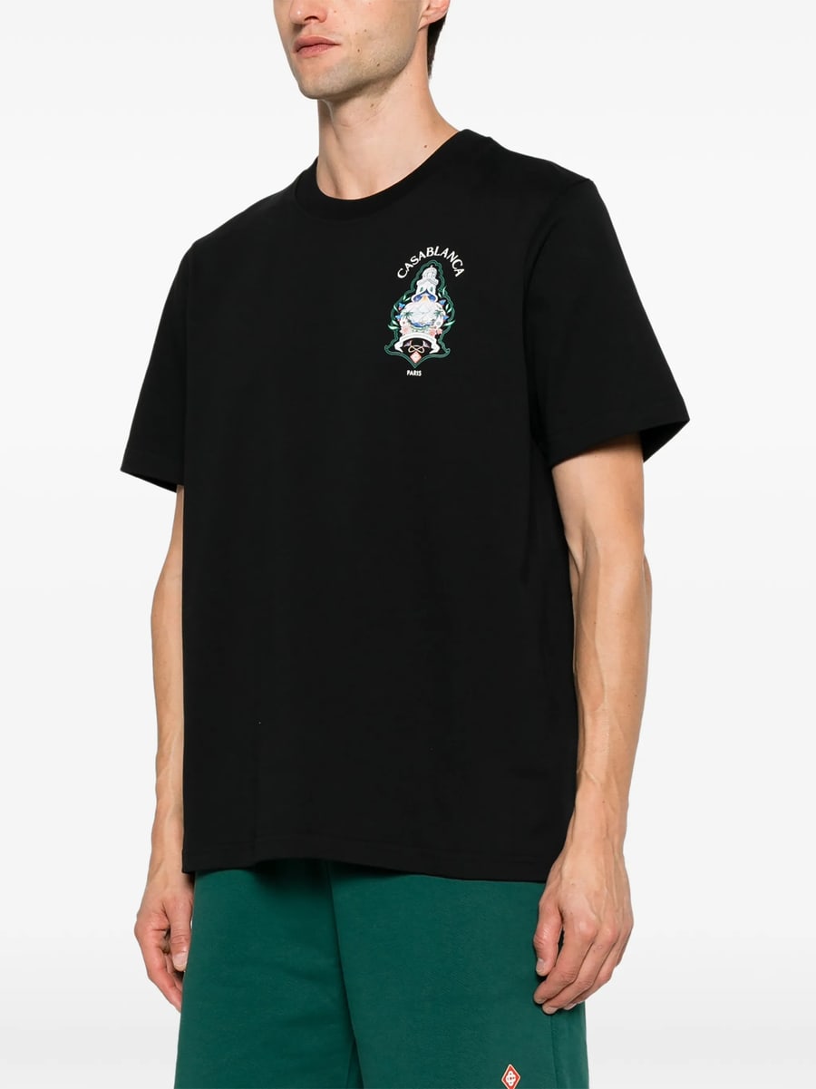 Casablanca Casablanca Logo-print T-shirt, view 4
