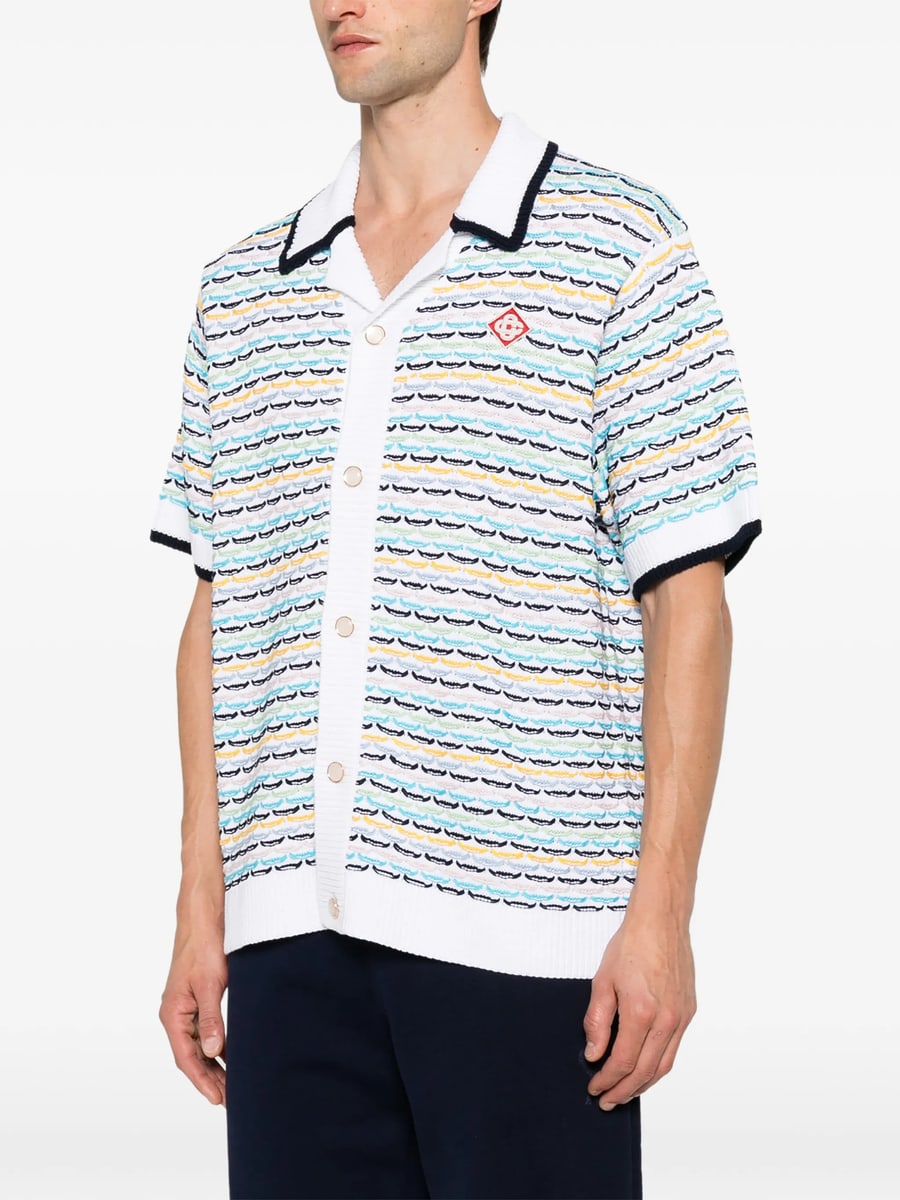 Casablanca Casablanca Patterned Button-up Shirt, view 5