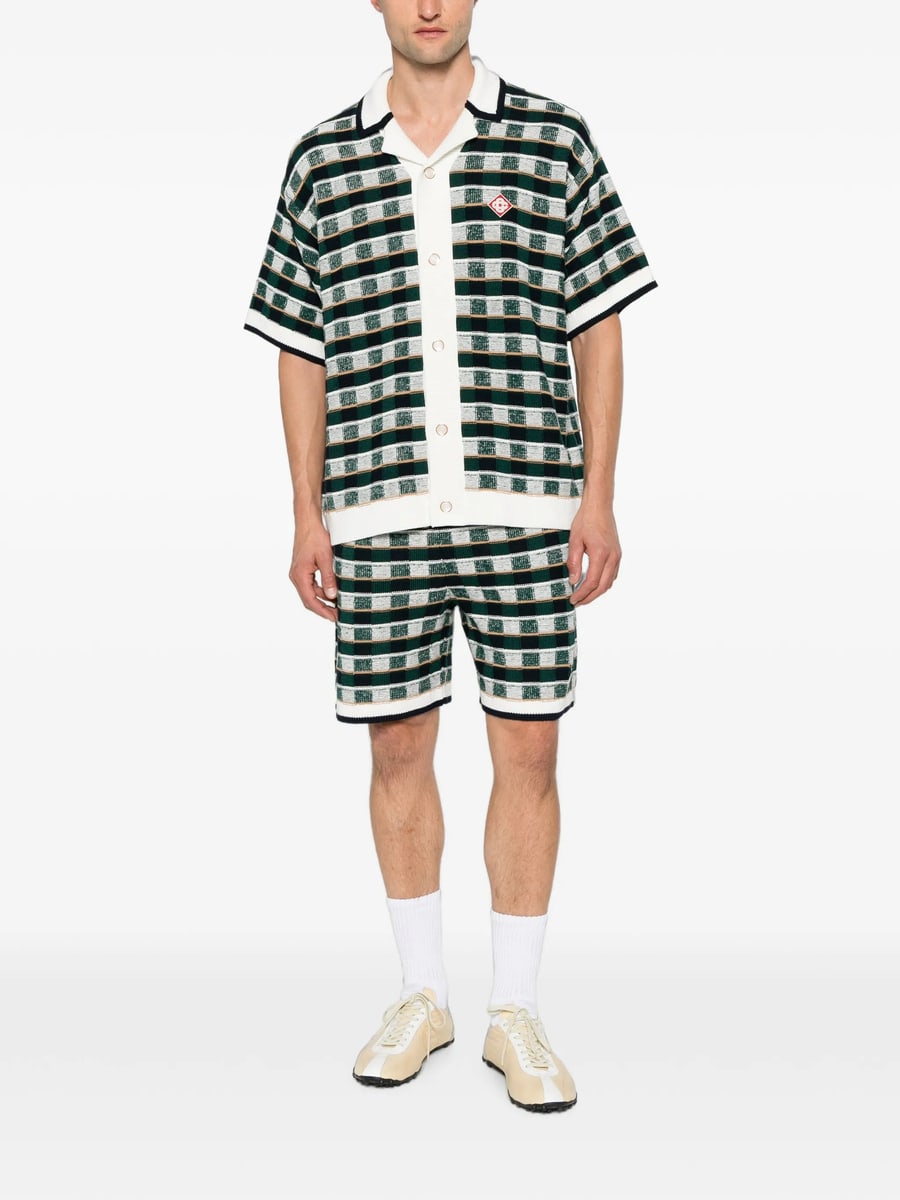 Casablanca Casablanca Check-pattern Shorts, view 2