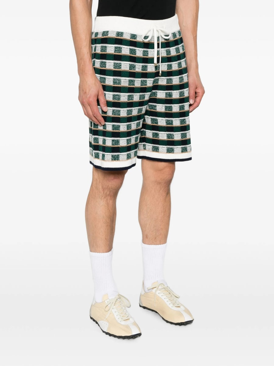 Casablanca Casablanca Check-pattern Shorts, view 3