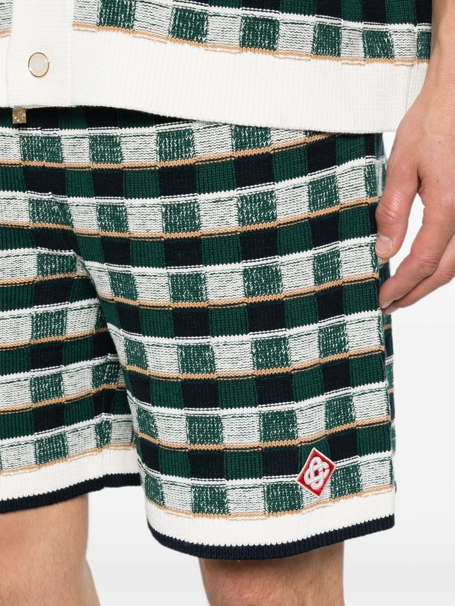 Casablanca Casablanca Check-pattern Shorts, view 4